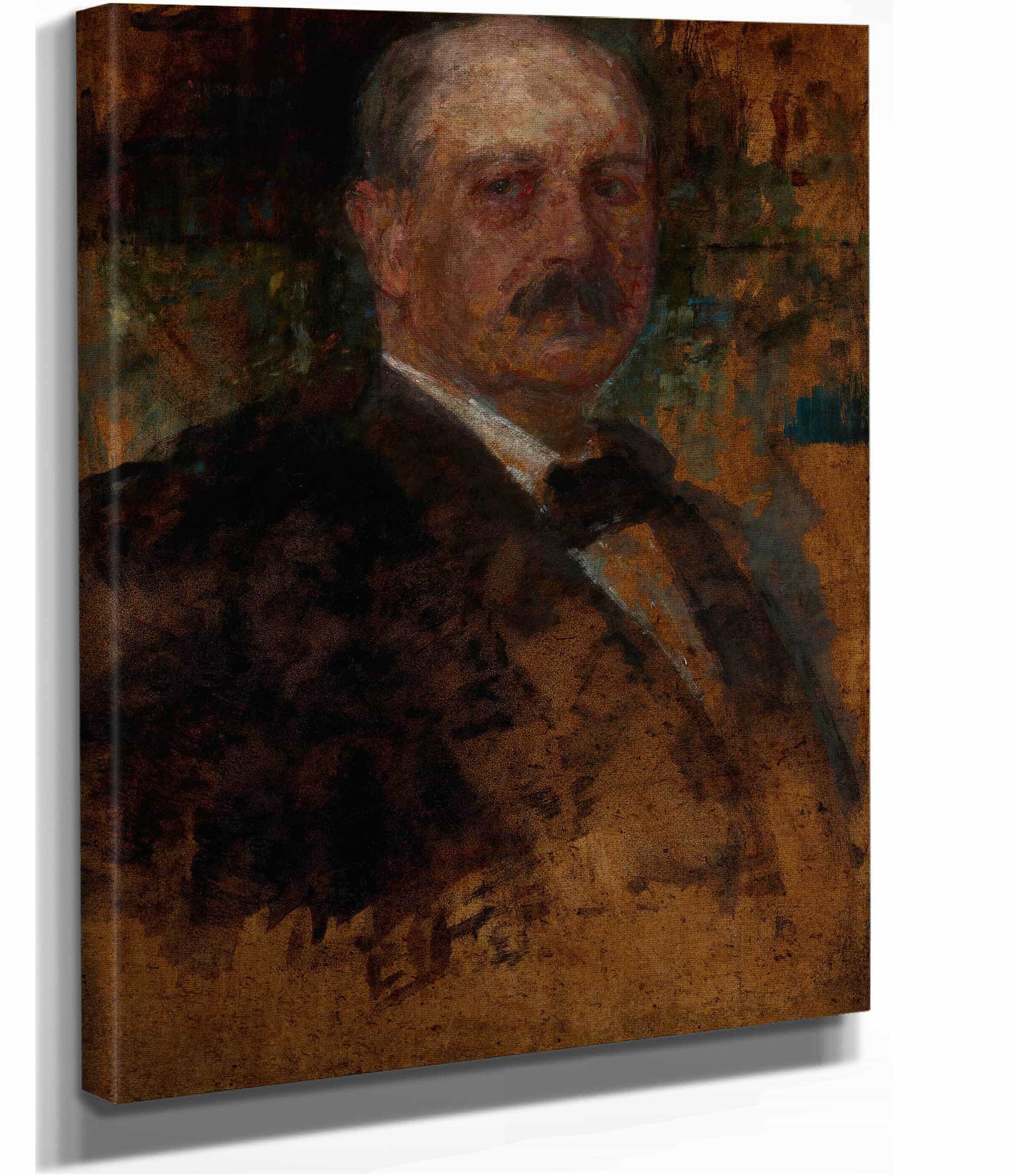 Portrait Of An American by Olga Boznanska - Image 2