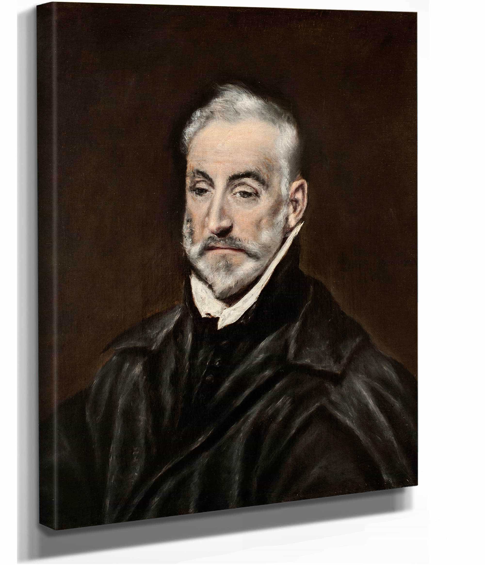 Portrait Of Antonio De Covarrubias Y Leiva Spanish Jurist And Humanist by El Greco - Image 2