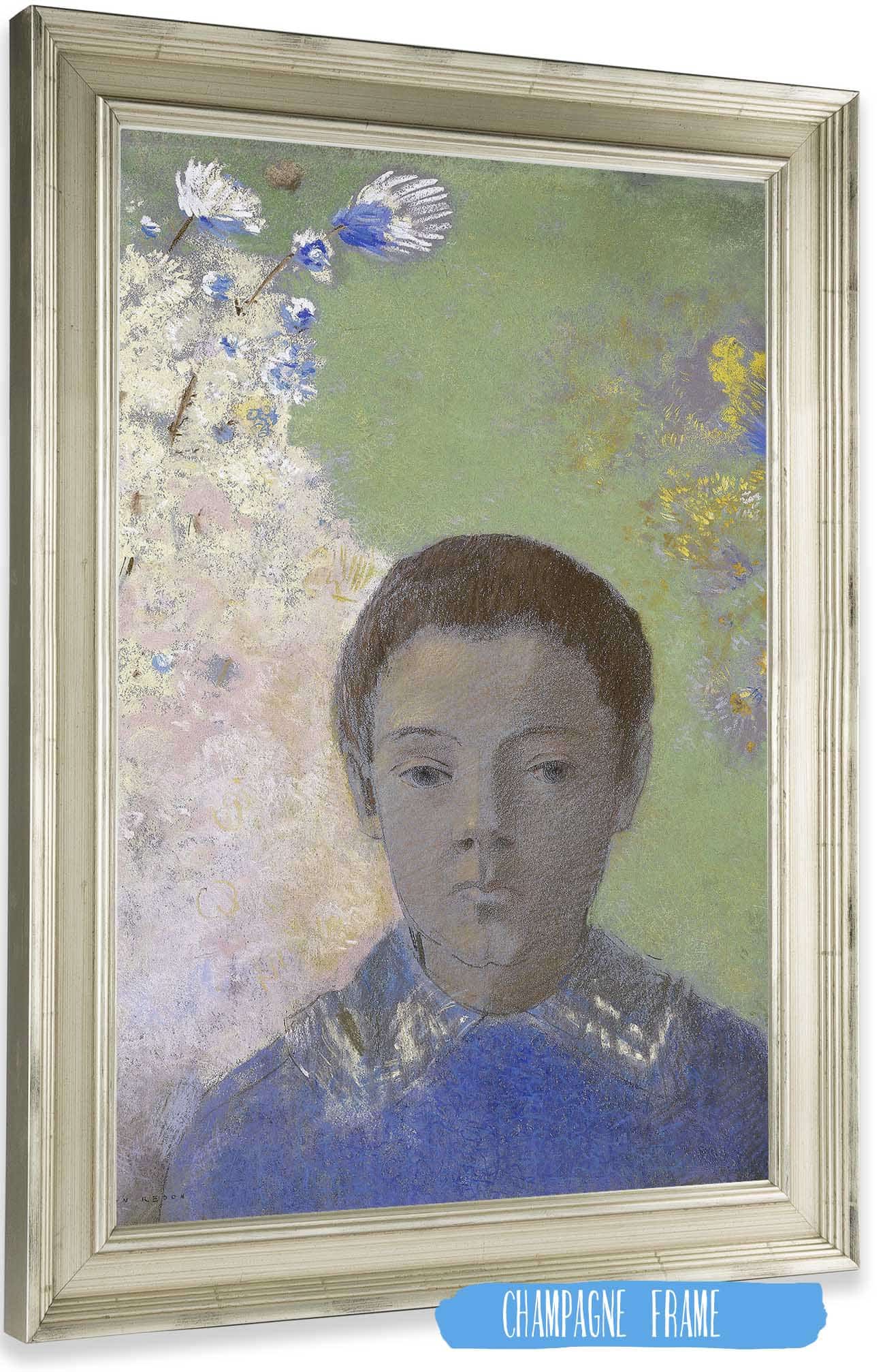 Portrait Of Ari Redon by Odilon Redon