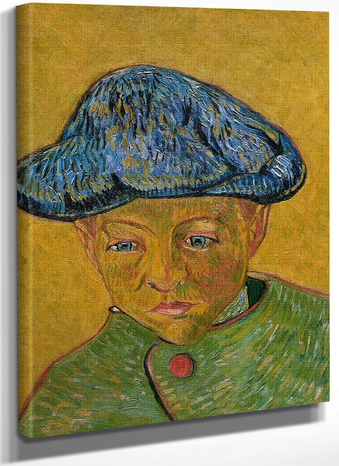 Portrait Of Camille Roulin By Vincent Van Gogh