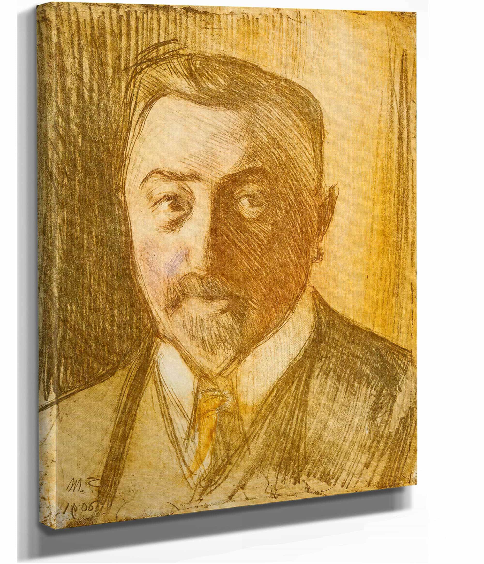 Portrait Of Chamberlain Hjalmar Linder by Magnus Enckell - Image 2