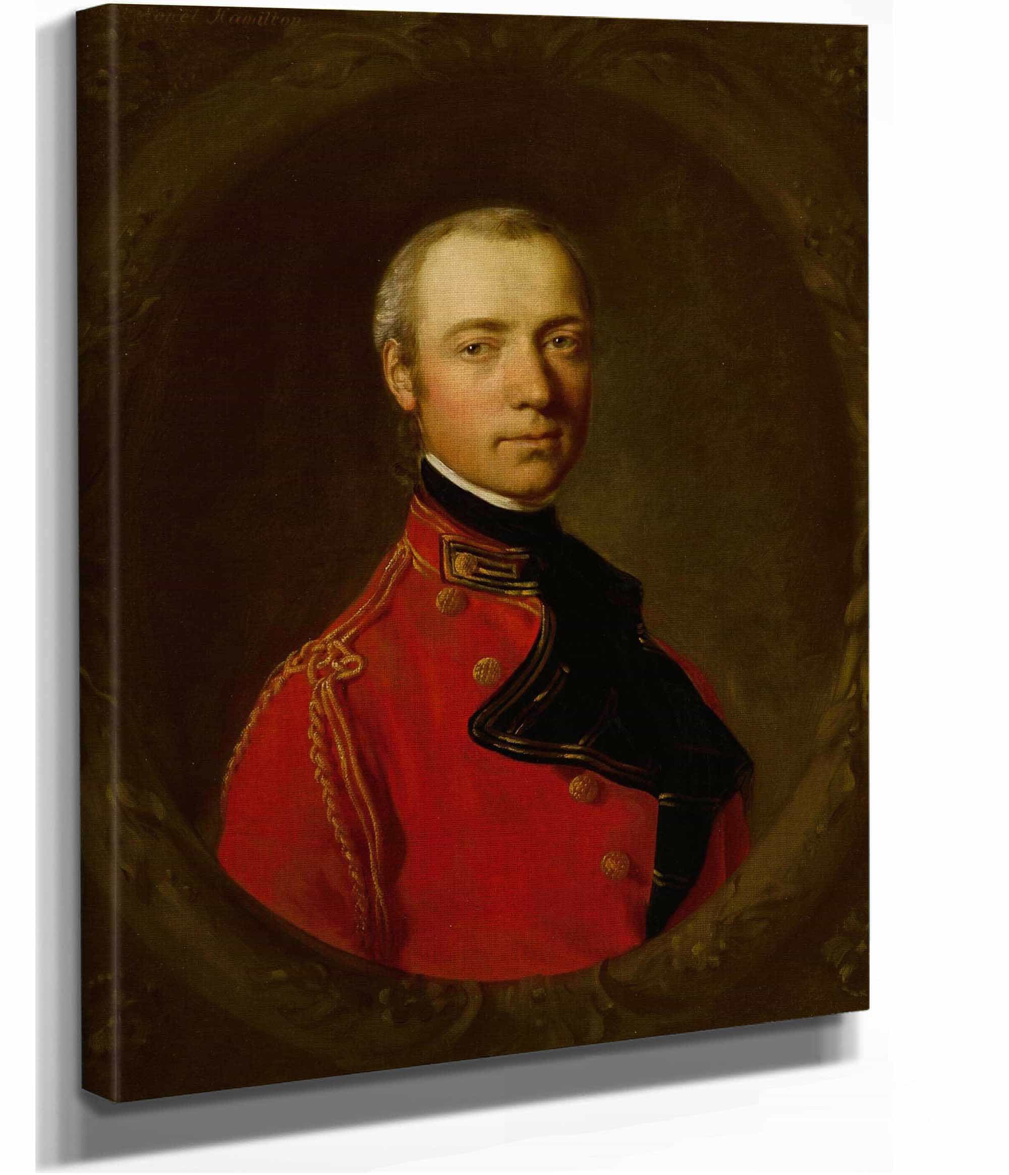 Portrait Of Colonel The Hon Charles Hamilton by Thomas Gainsborough - Image 2