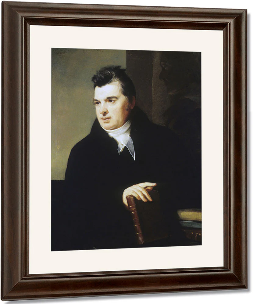 Portrait Of David Hosack, M.D. By Thomas Sully - Image 3