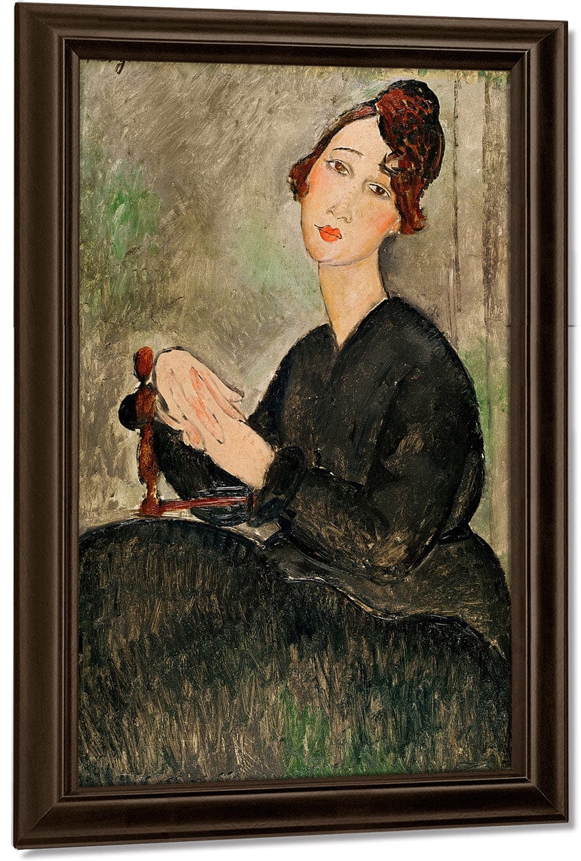 Portrait Of Dedie Hayden By Amedeo Modigliani - Image 5