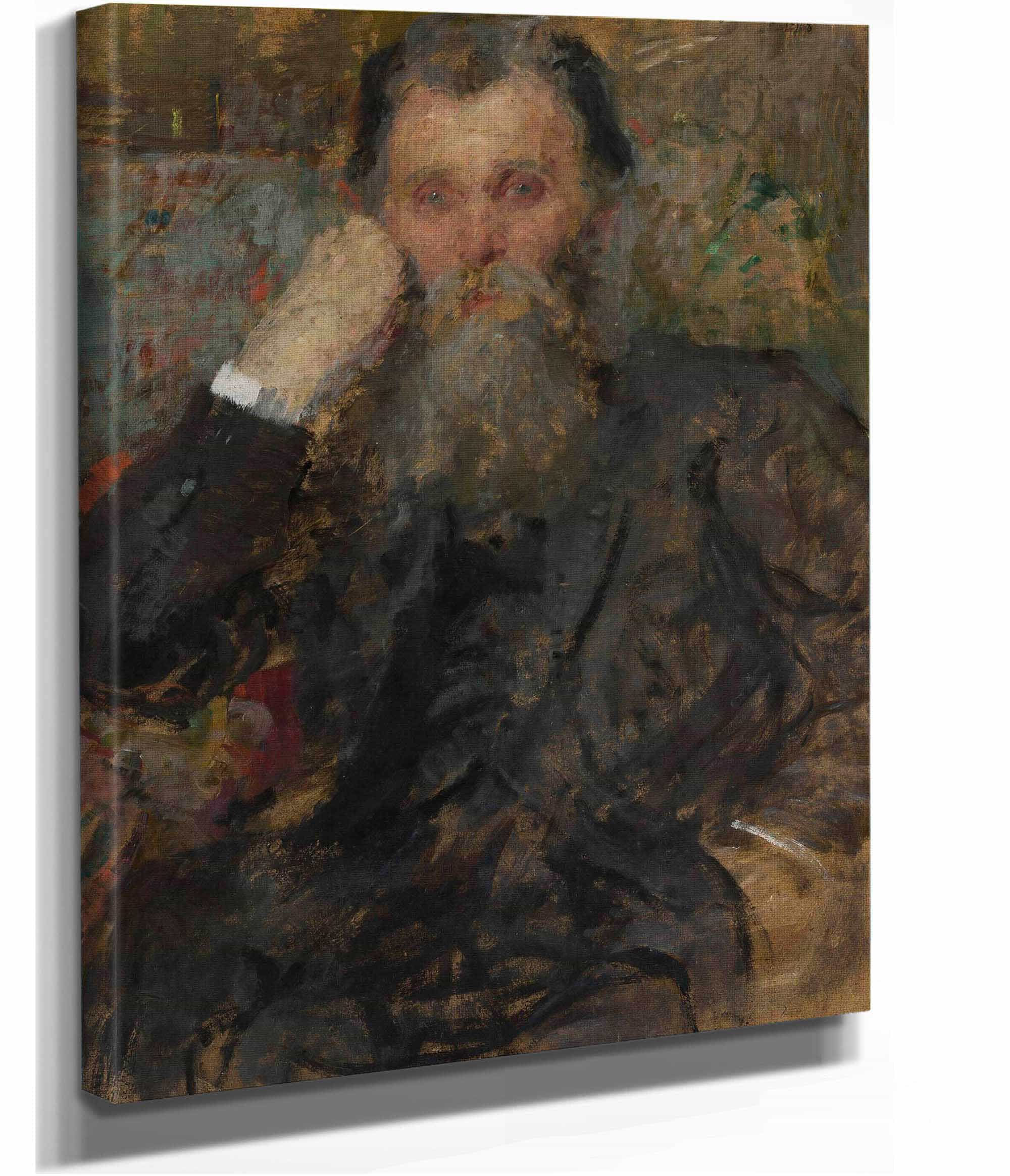 Portrait Of Dergint by Olga Boznanska - Image 2