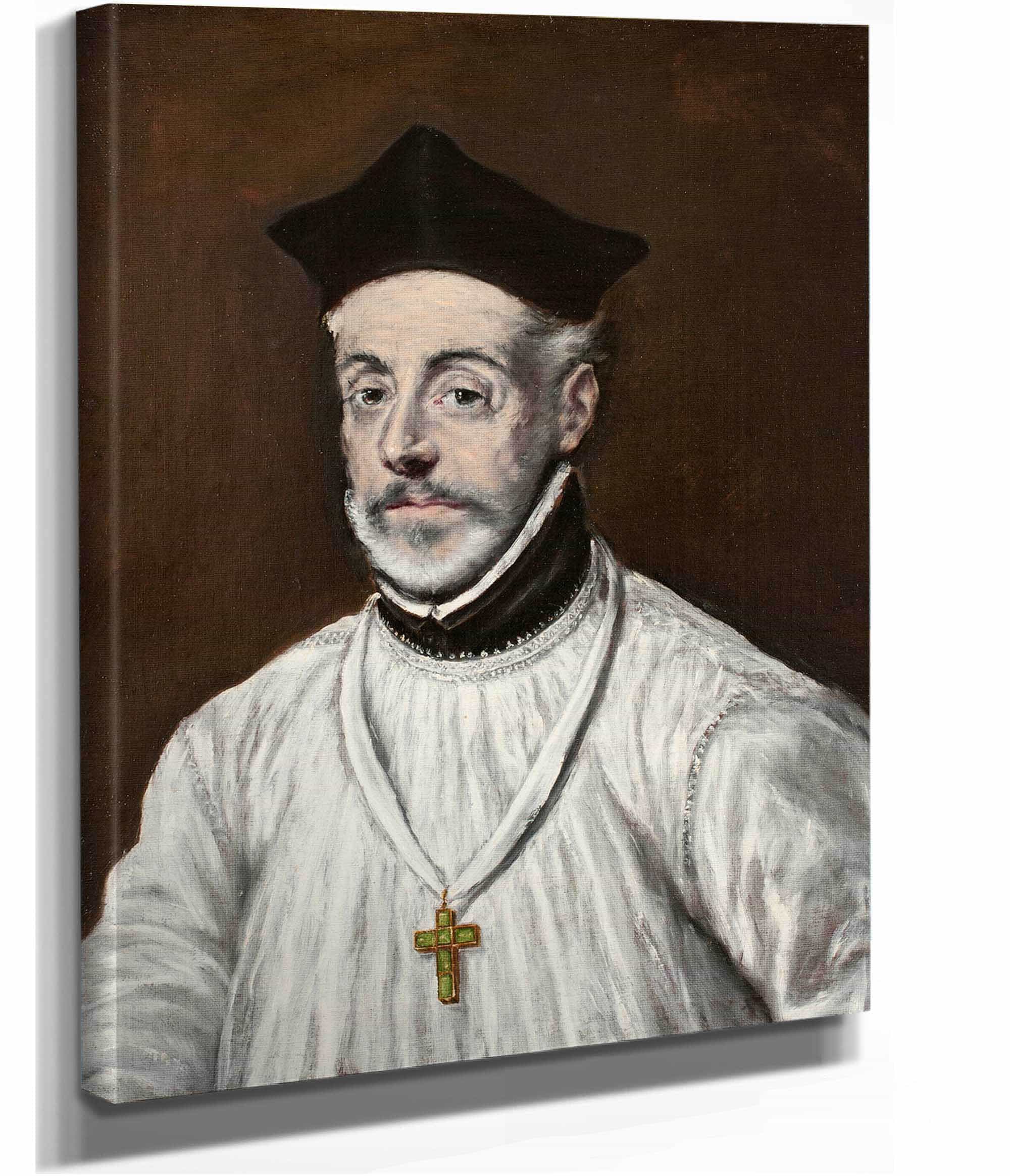 Portrait Of Diego De Covarrubias Y Leiva by El Greco - Image 2