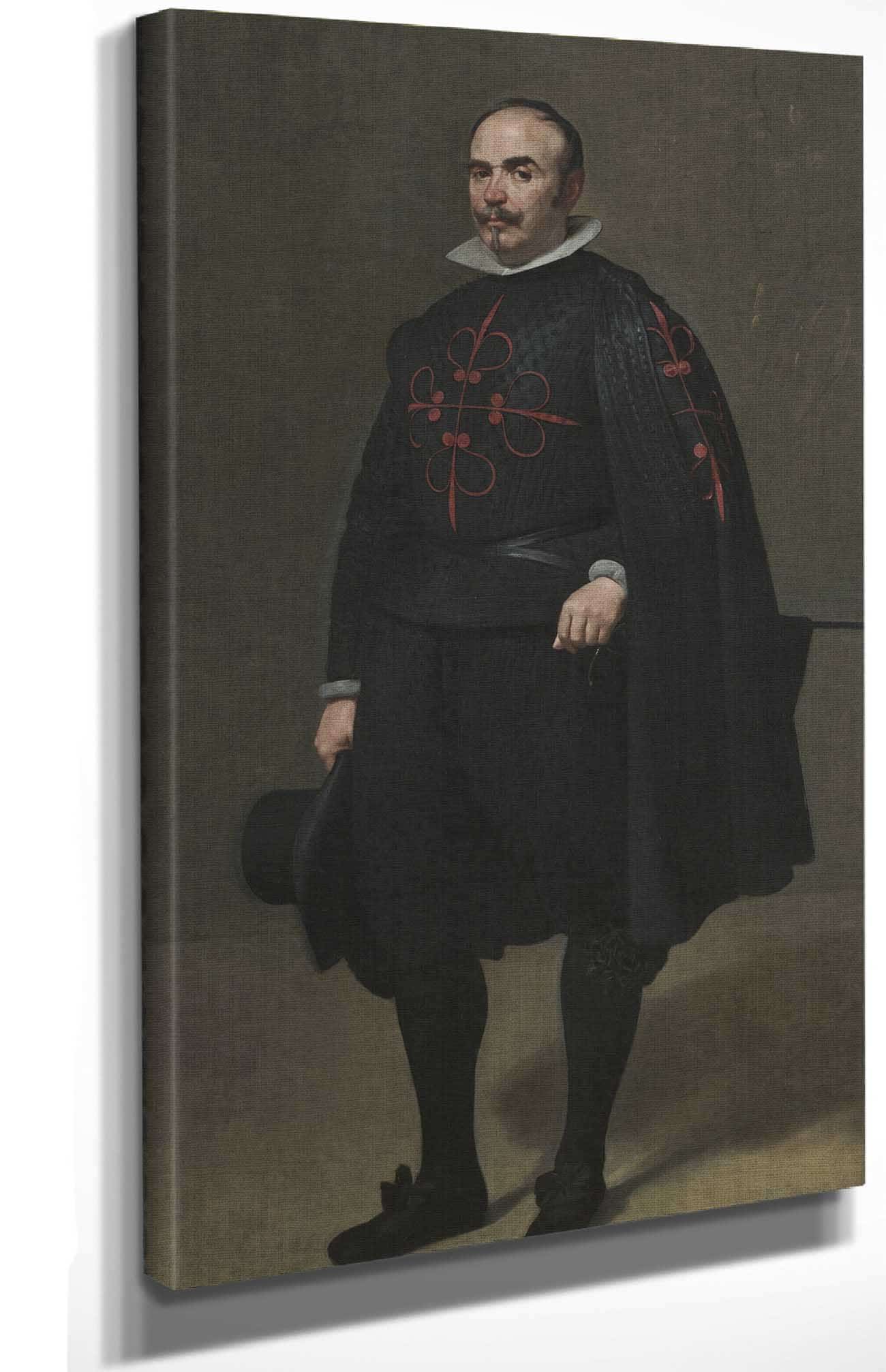 Portrait Of Don Pedro De Barberana by Diego Velazquez - Image 4