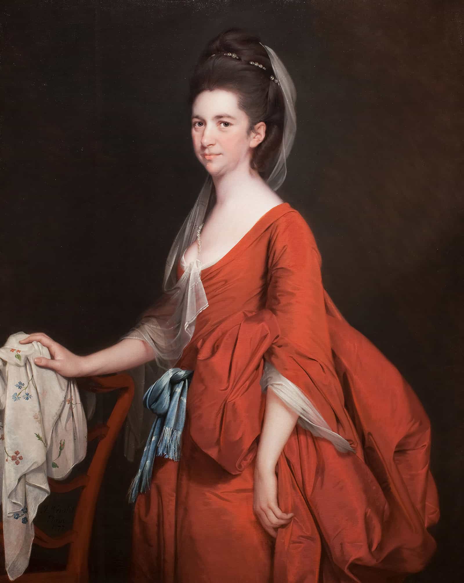Portrait Of Dorothy Beridge Nee Gladwin by Joseph Wright Of Derby - Image 2