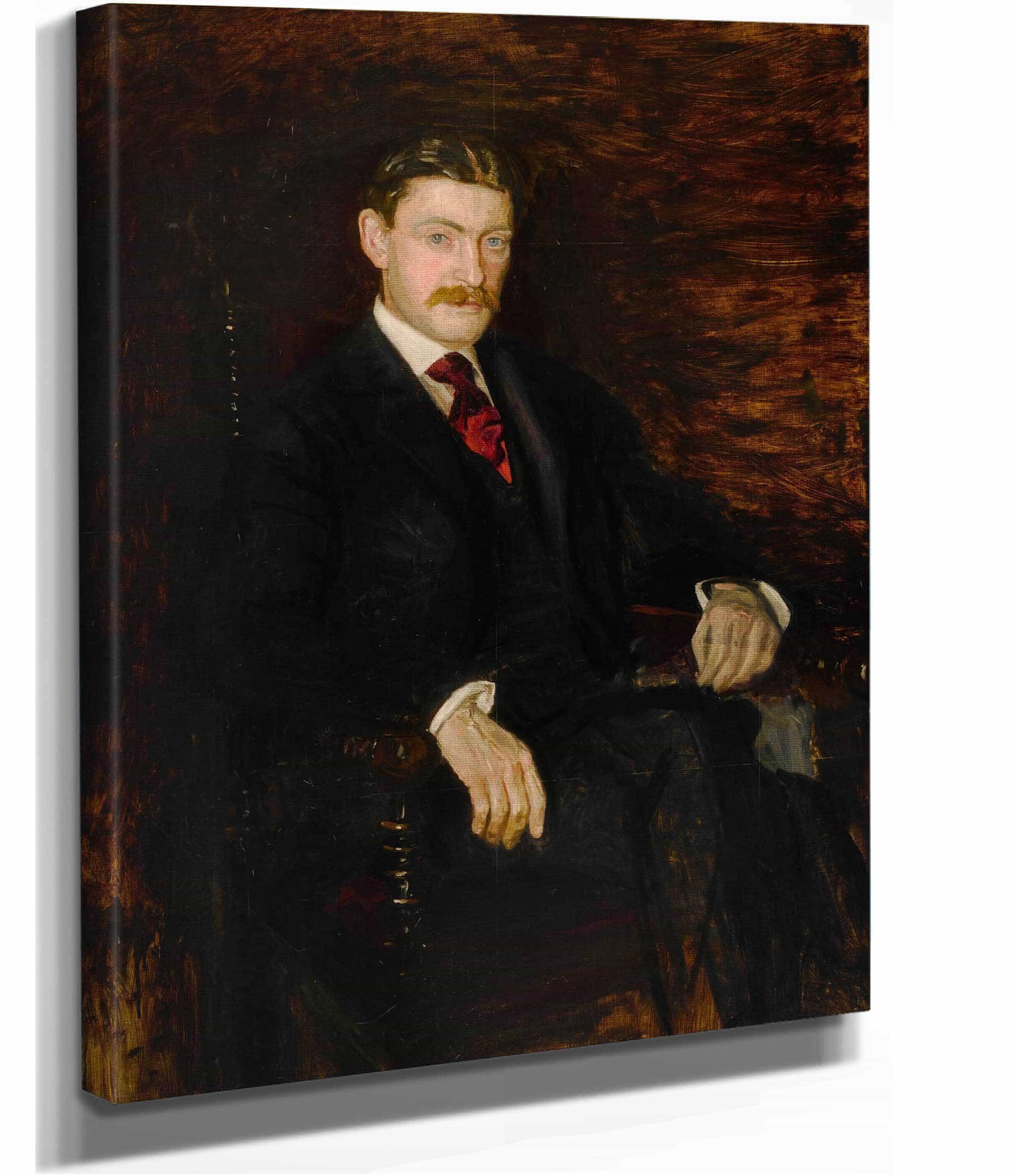 Portrait Of Dr Joseph Leidy Ii by Thomas Eakins - Image 2