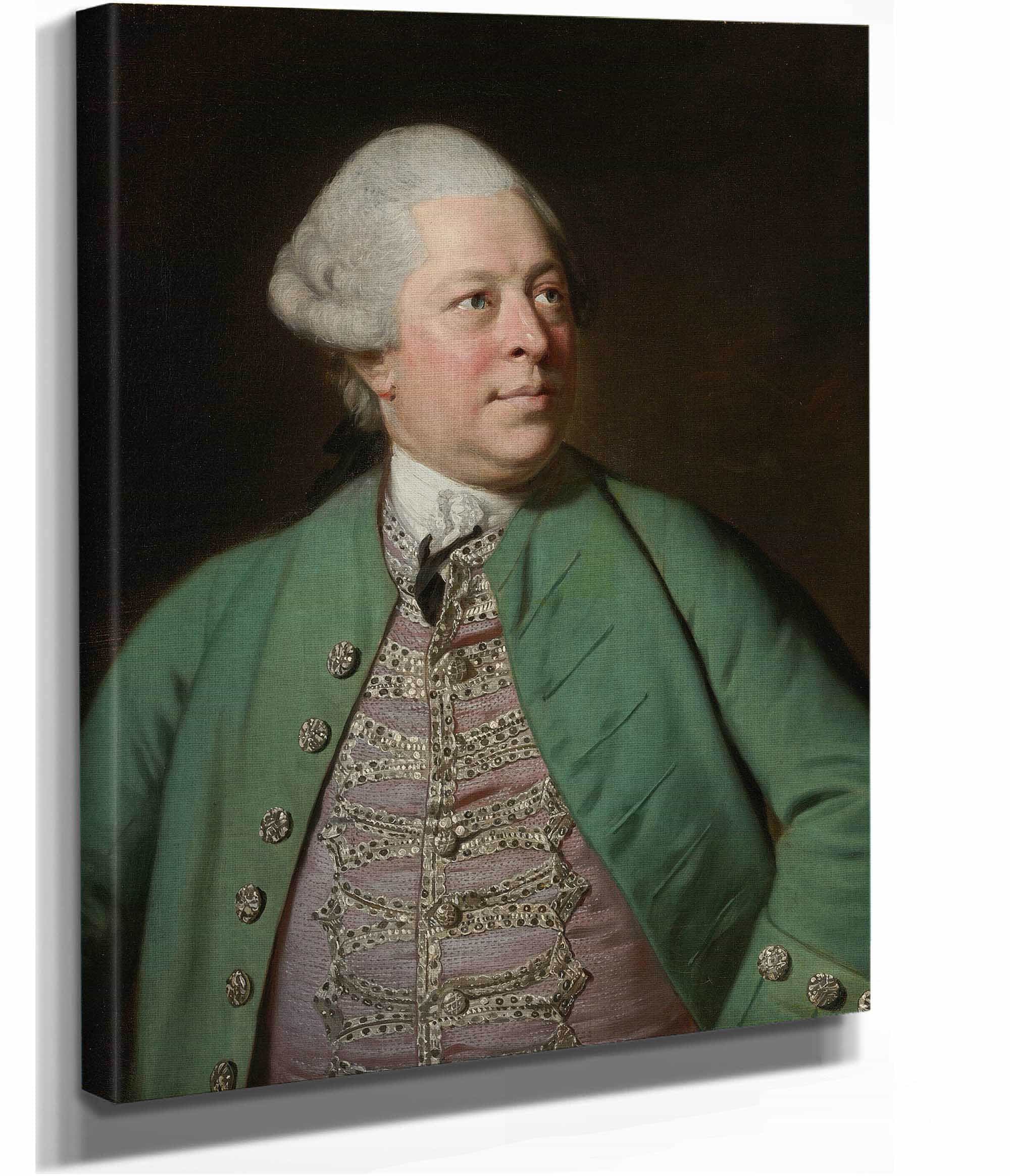 Portrait Of Edward Holden Cruttenden by Sir Joshua Reynolds - Image 2