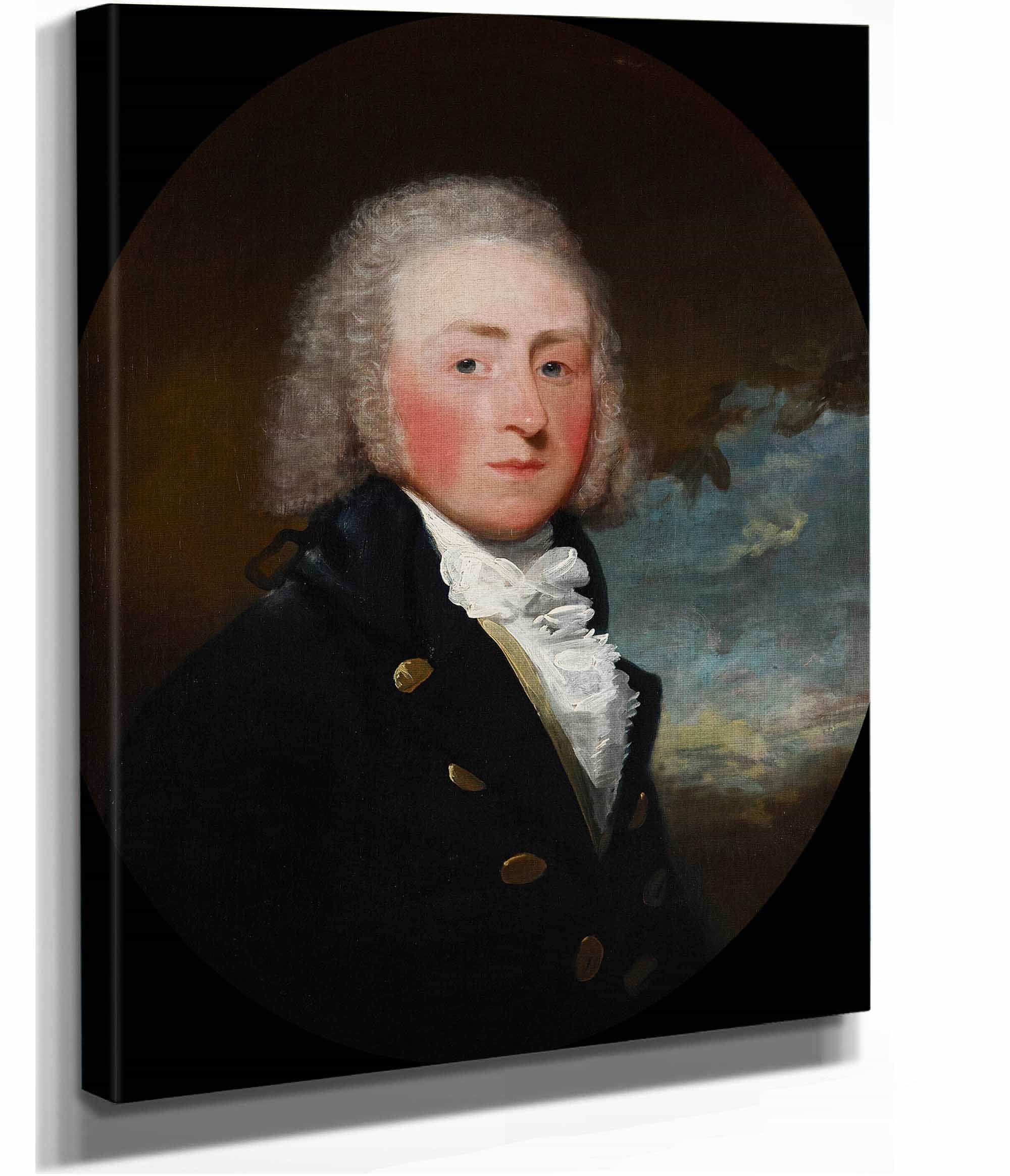 Portrait Of Edward Loftus by Gilbert Stuart - Image 2