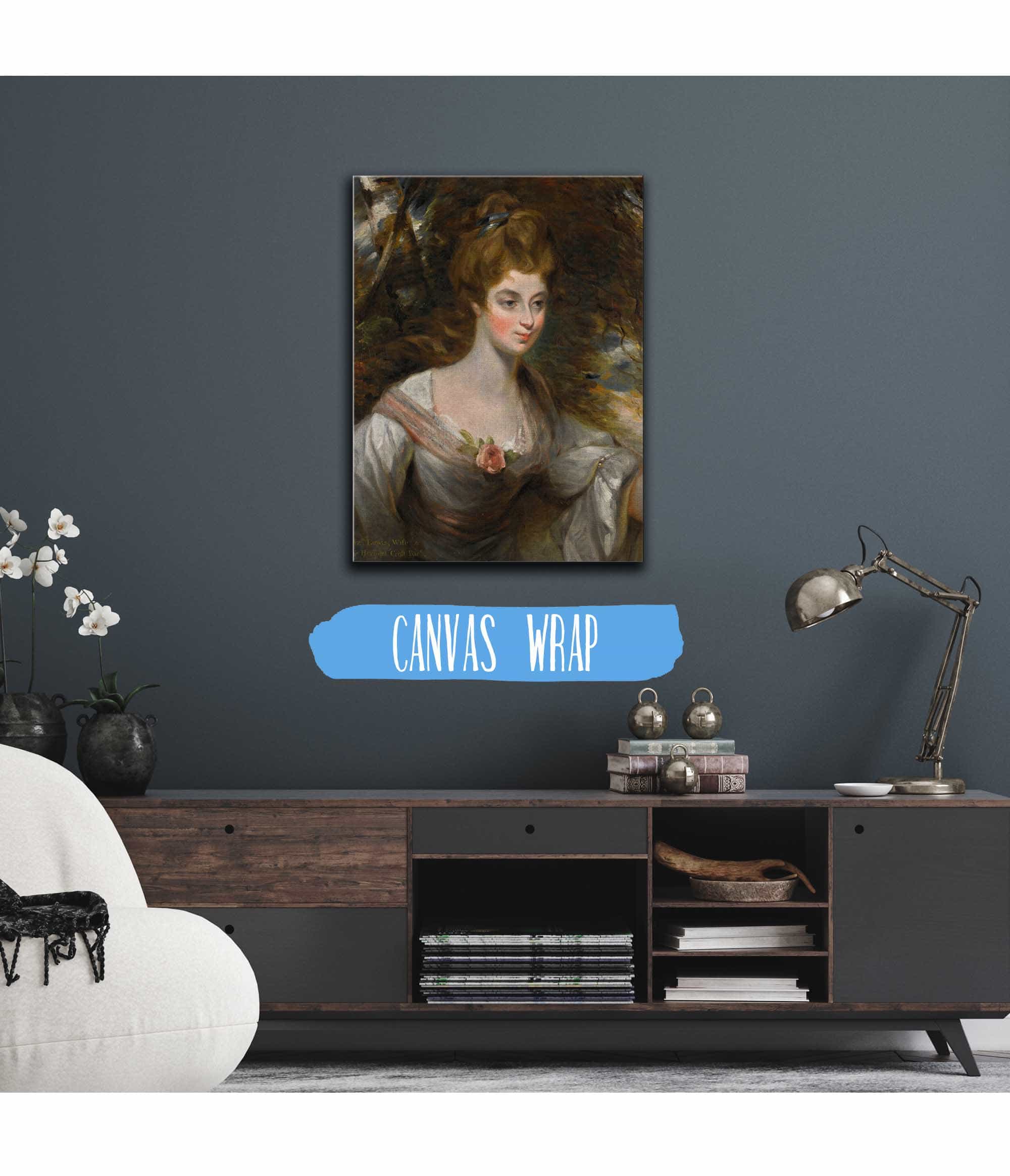 Portrait Of Elizabeth Lady Croft by John Constable - Image 3