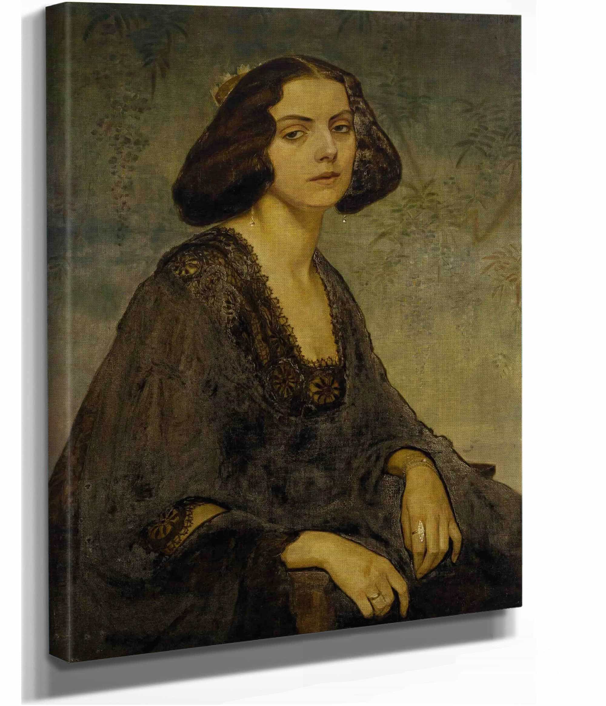 Portrait Of Ellen Von Kohl by Gerda Wegener - Image 2
