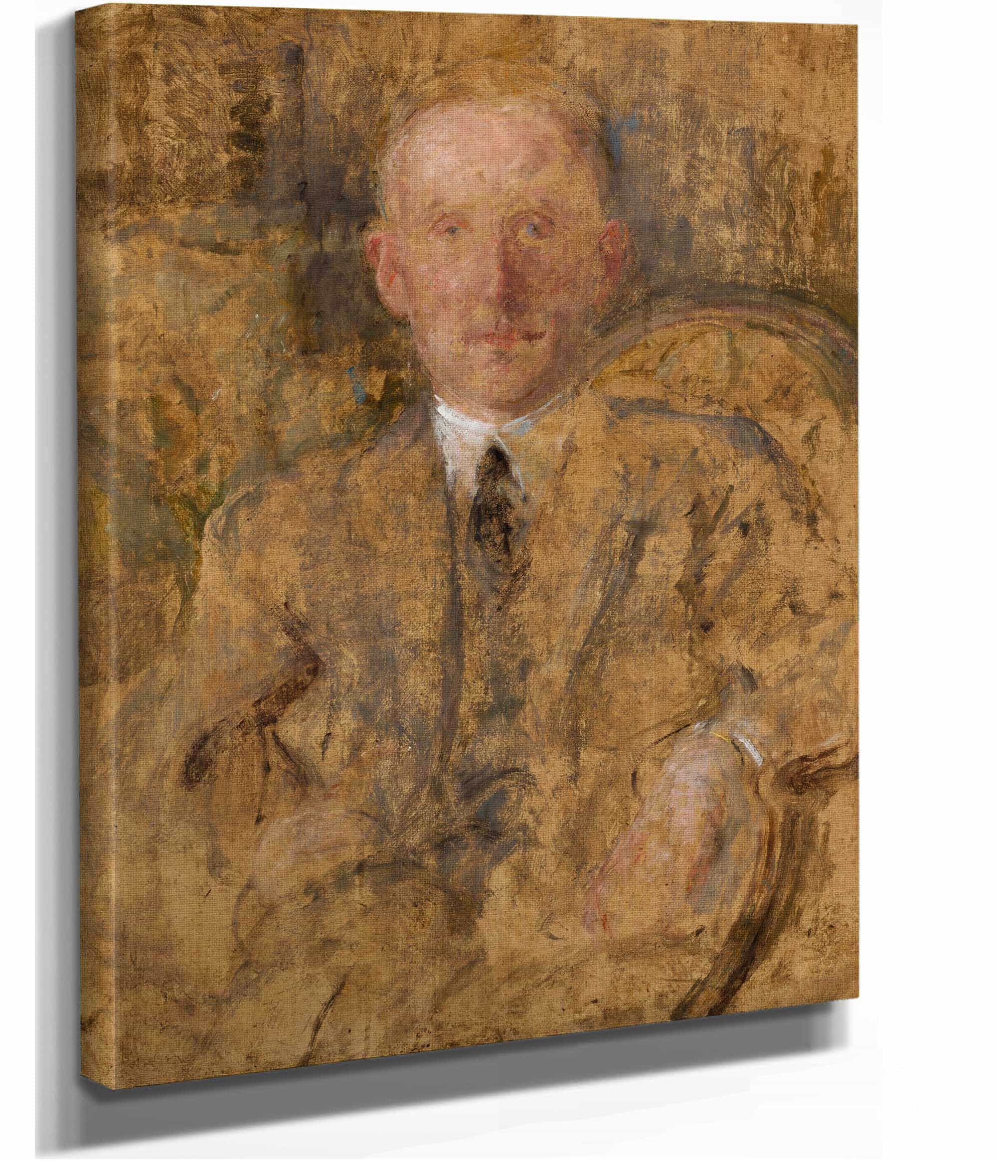 Portrait Of Emeryk Hutten Czapski by Olga Boznanska - Image 2
