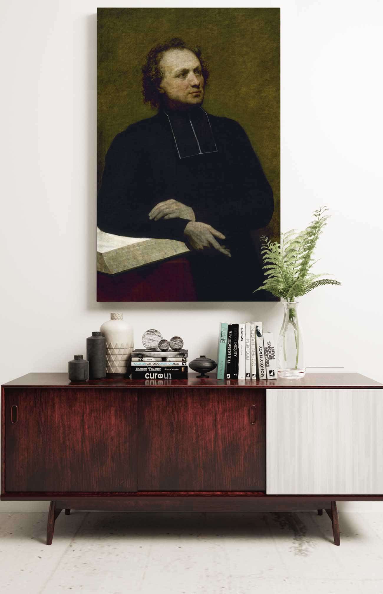 Portrait Of Father Gaspard Deguerry by Ary Scheffer - Image 2