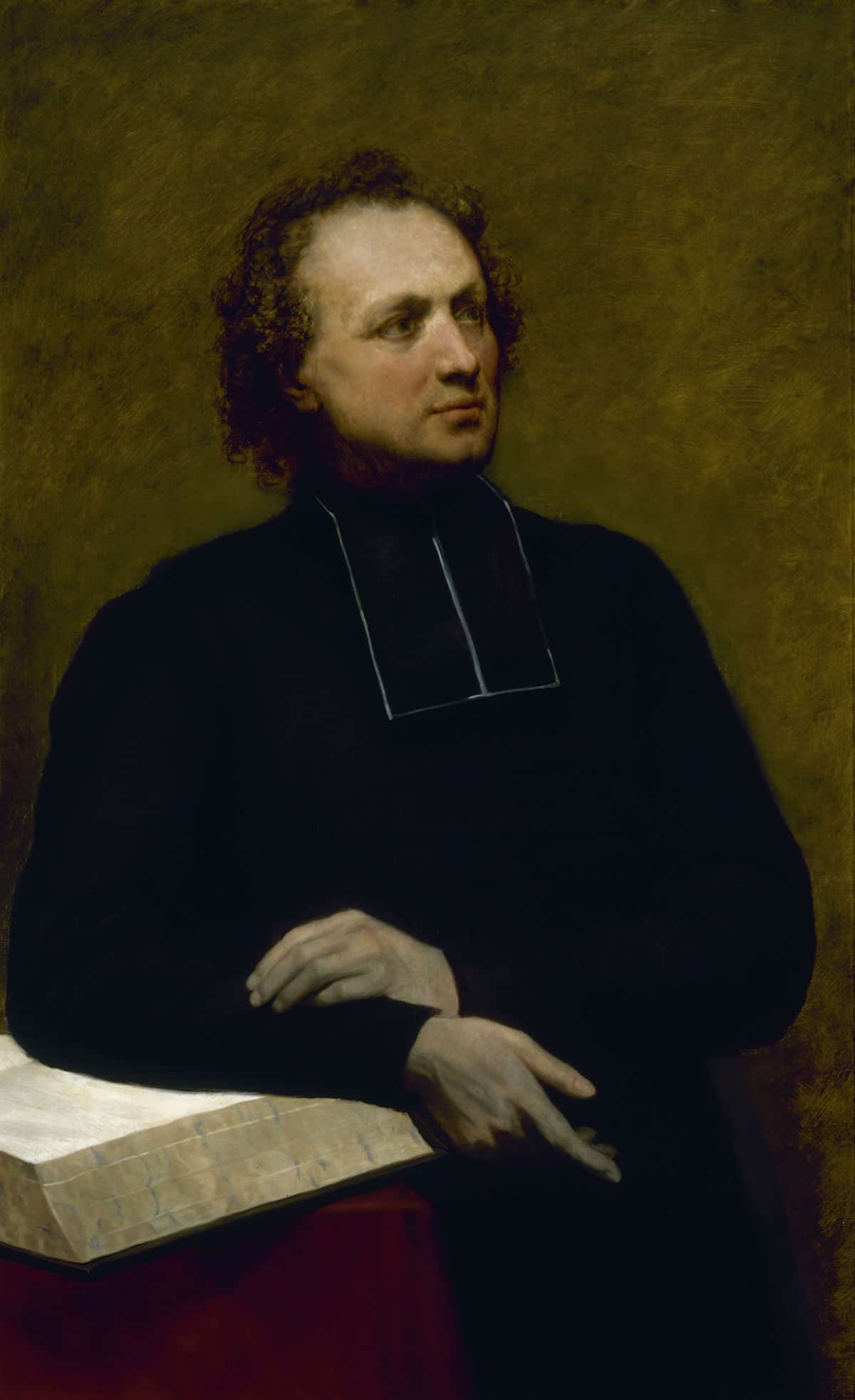 Portrait Of Father Gaspard Deguerry by Ary Scheffer - Image 3