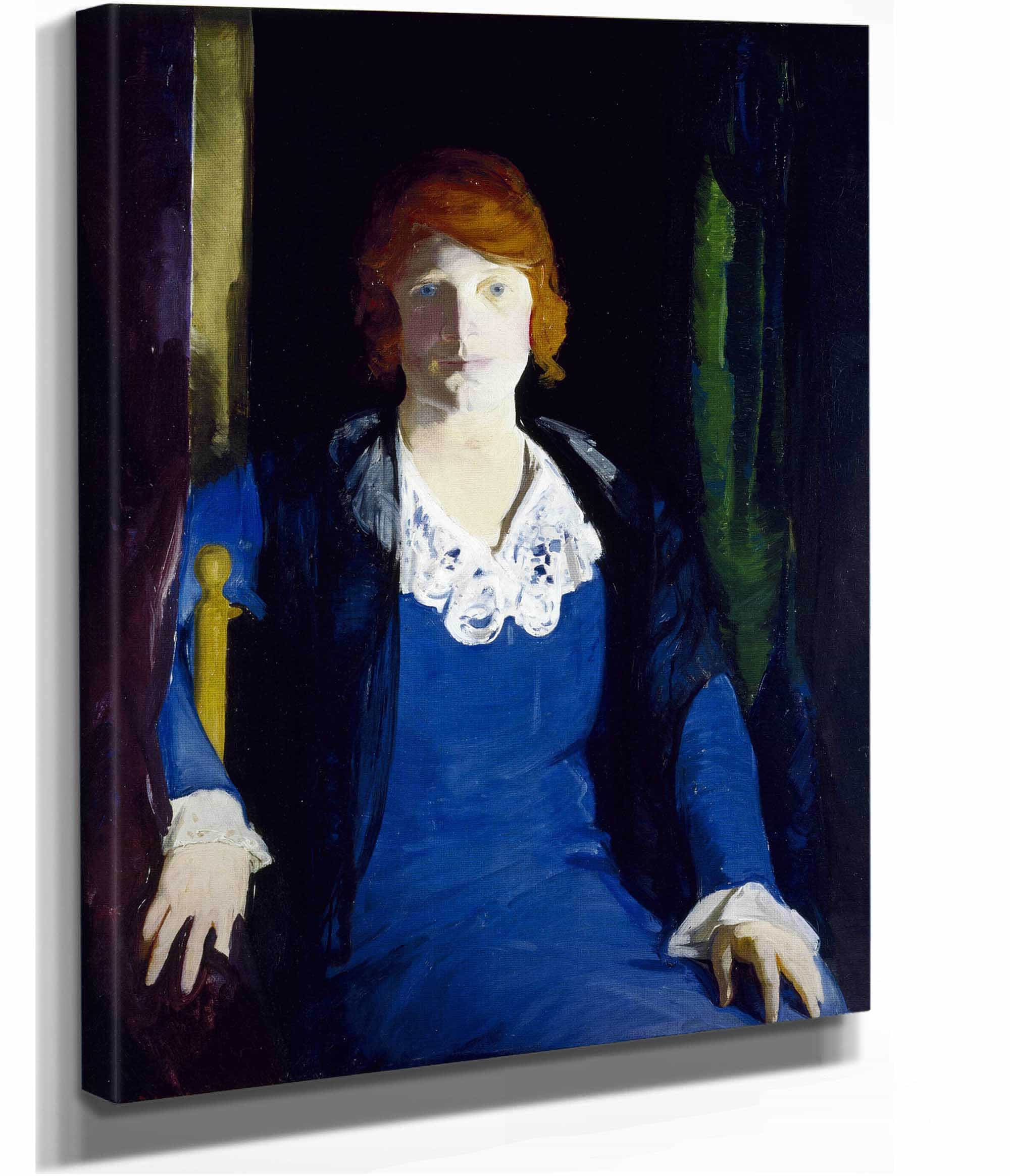 Portrait Of Florence Pierce by George Wesley Bellows - Image 2