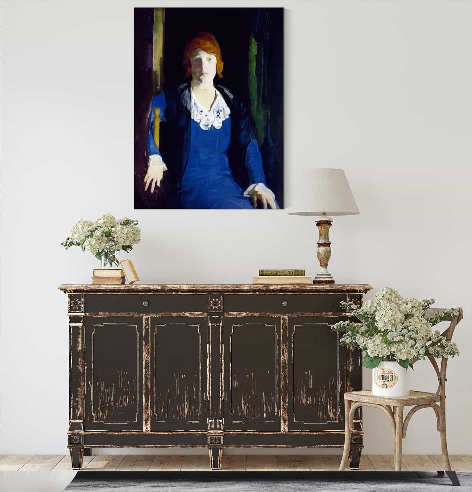 Portrait Of Florence Pierce by George Wesley Bellows - Image 4