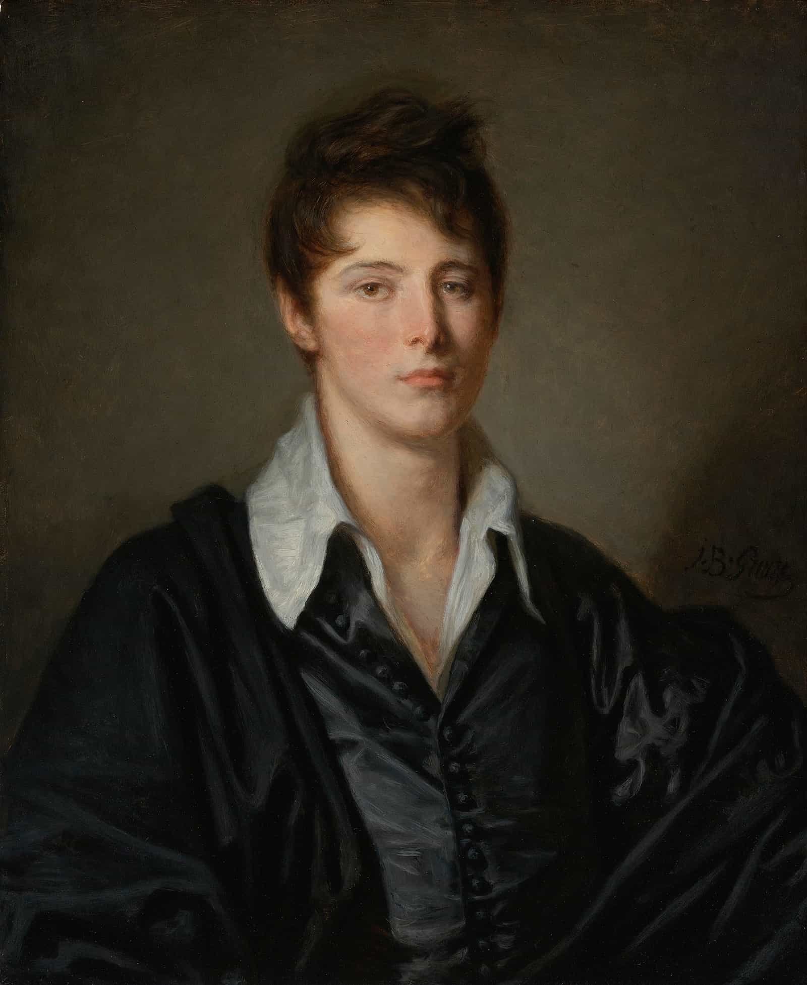 Portrait Of Florentius Josephus Van Ertborn by Jean Baptiste Greuze - Image 2