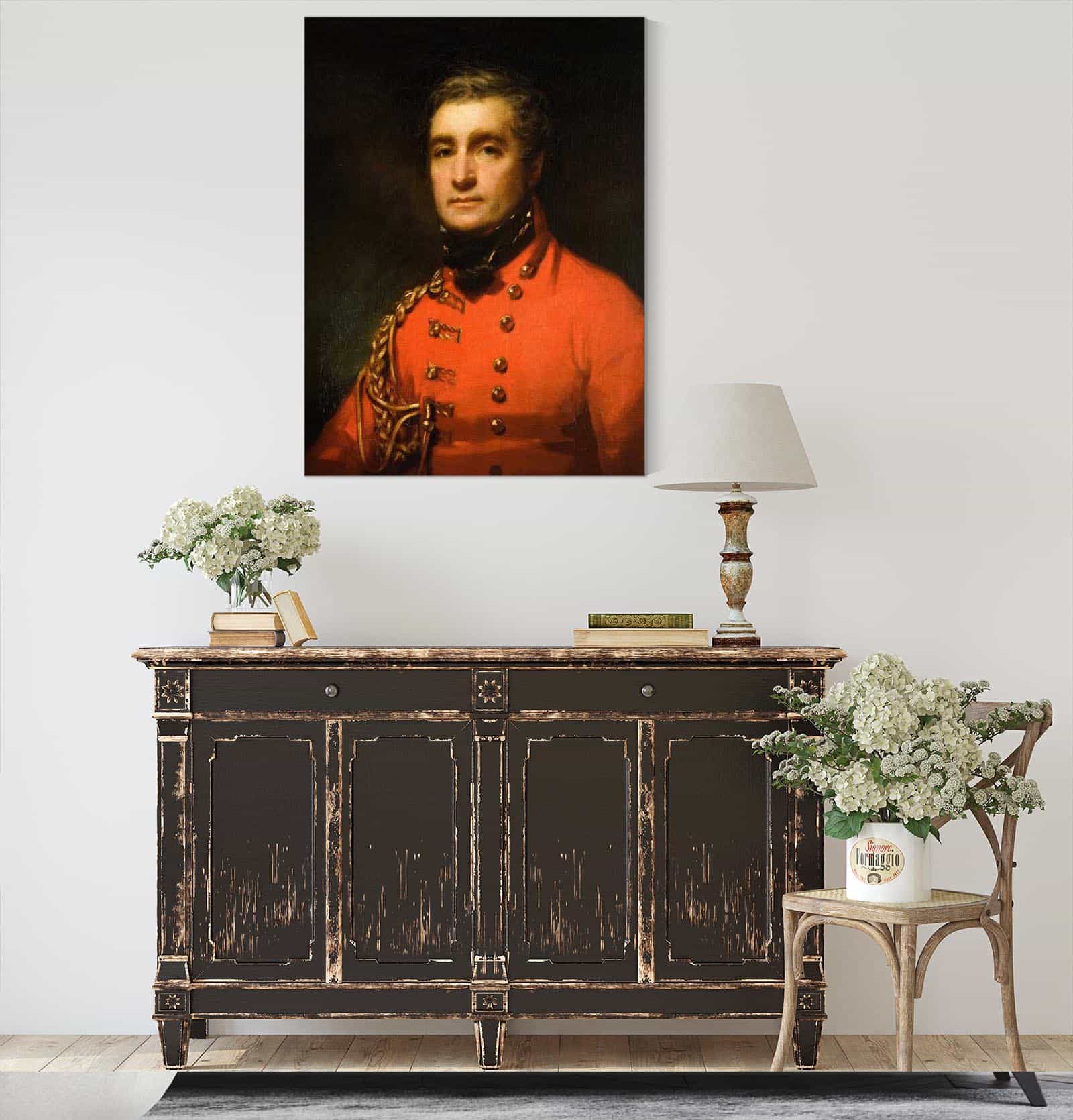 Portrait Of General Henry Wynyard by Sir Henry Raeburn - Image 4