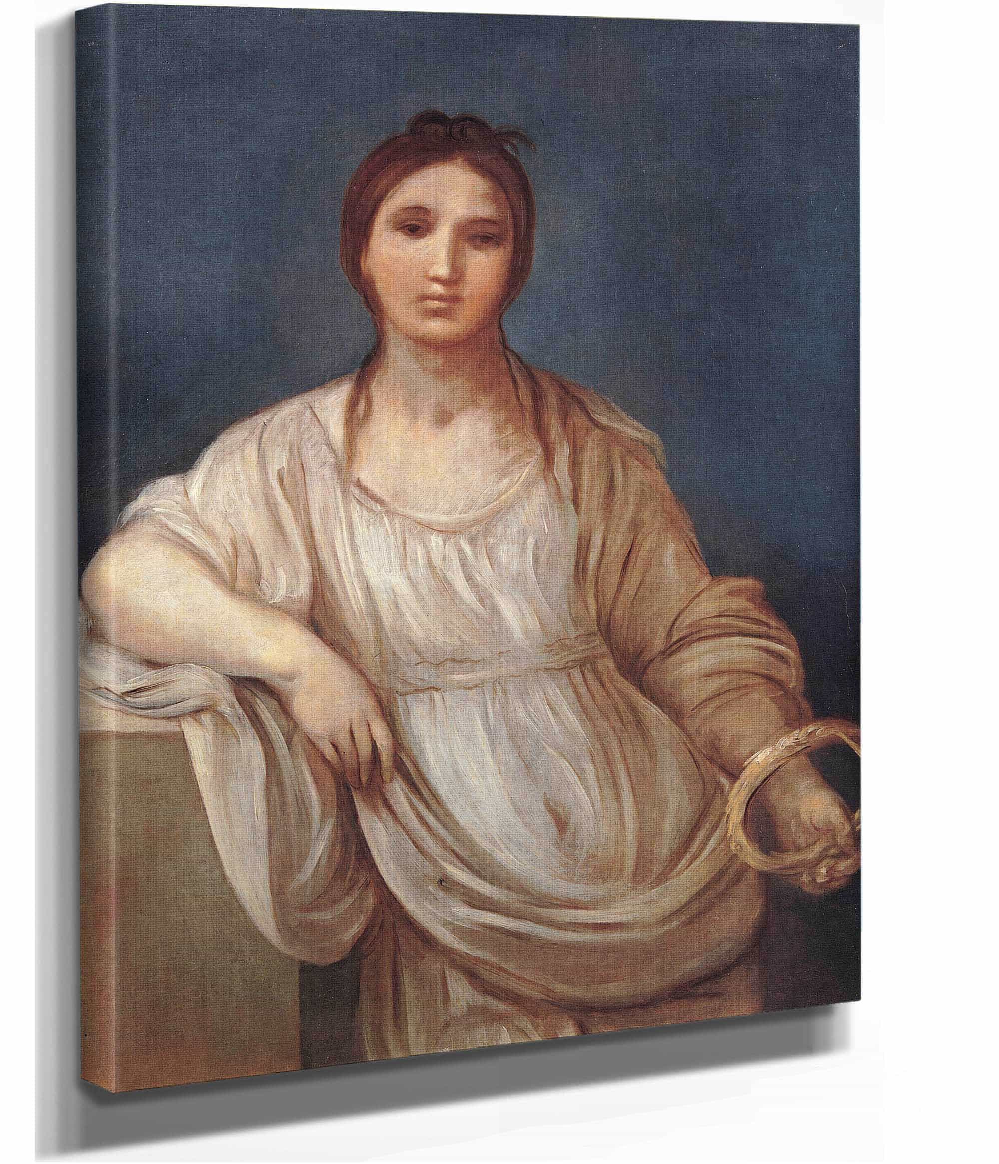 Portrait Of Girl With A Crown From Until by Guido Reni - Image 2