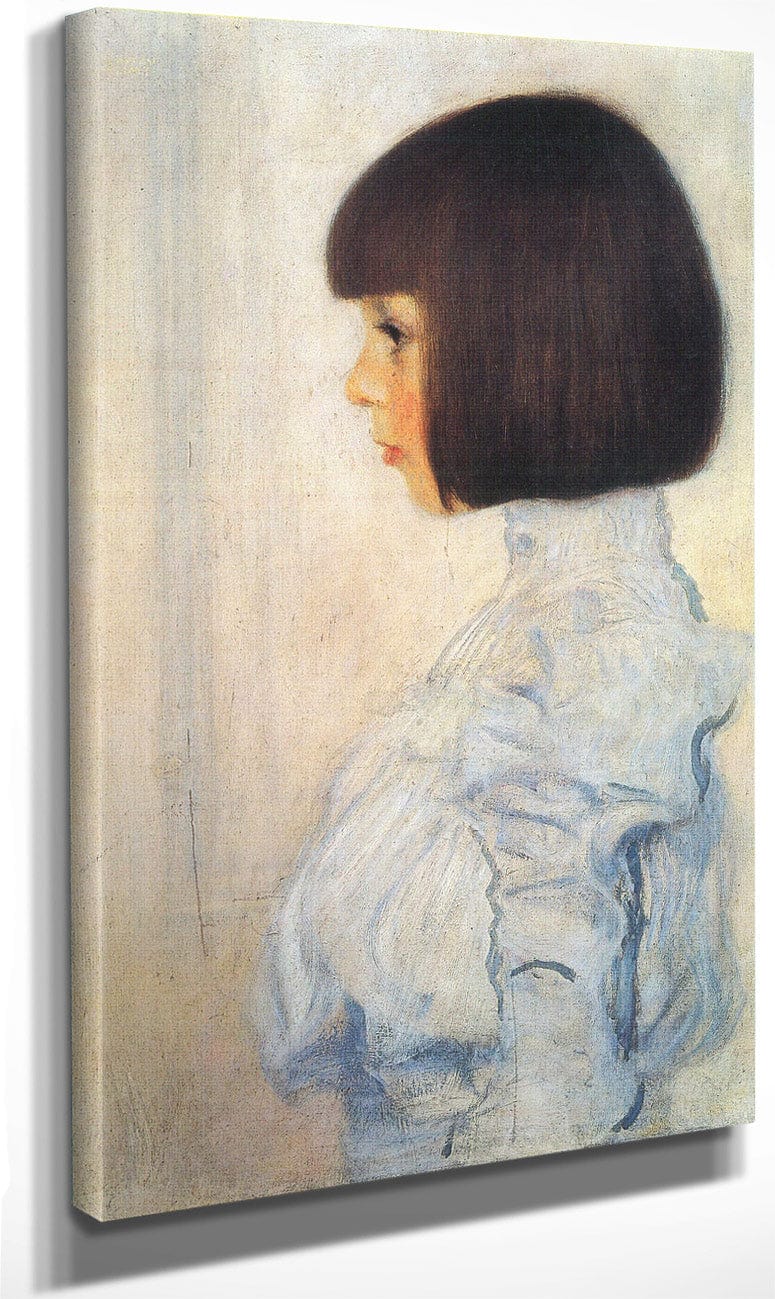 Portrait Of Helen Klimt 1893 Pc By Gustav Klimt