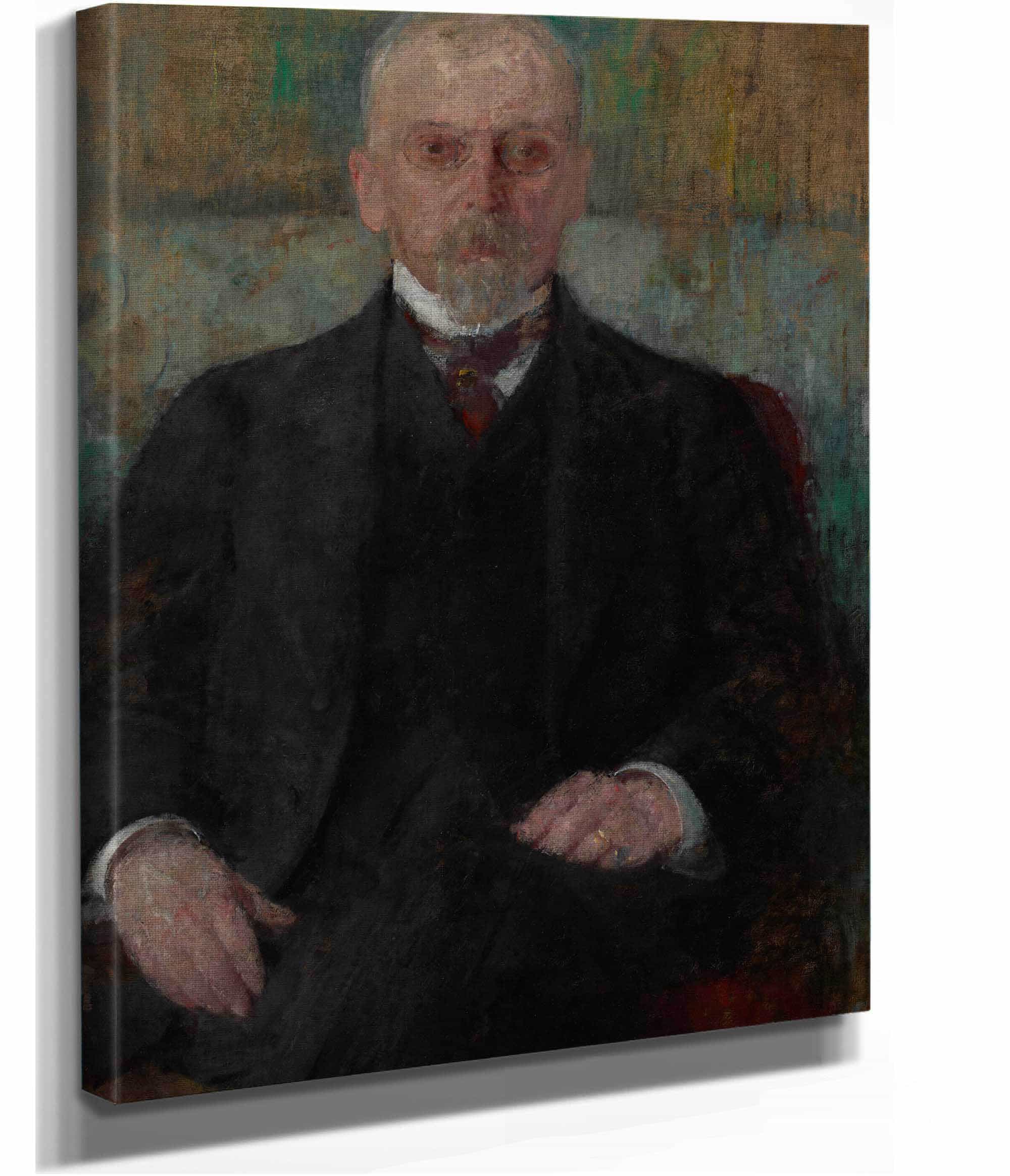 Portrait Of Henryk Sienkiewicz by Olga Boznanska - Image 2