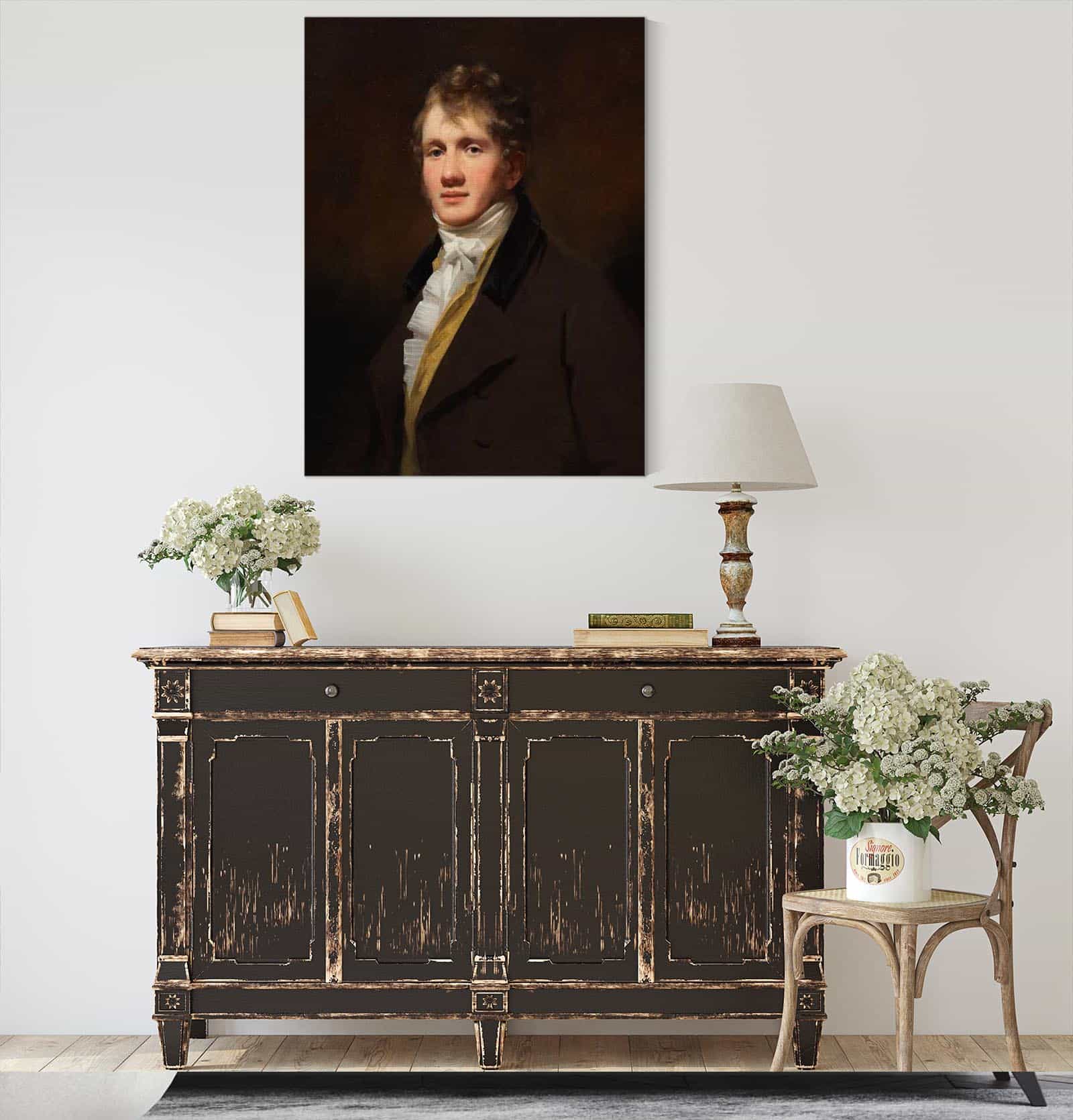 Portrait Of Hugh Hope by Sir Henry Raeburn - Image 4