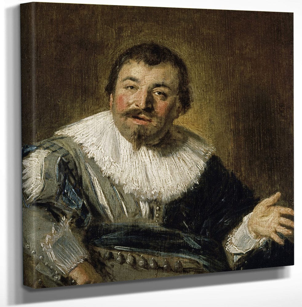 Portrait Of Isaac Abrahamsz Massa By Frans Hals