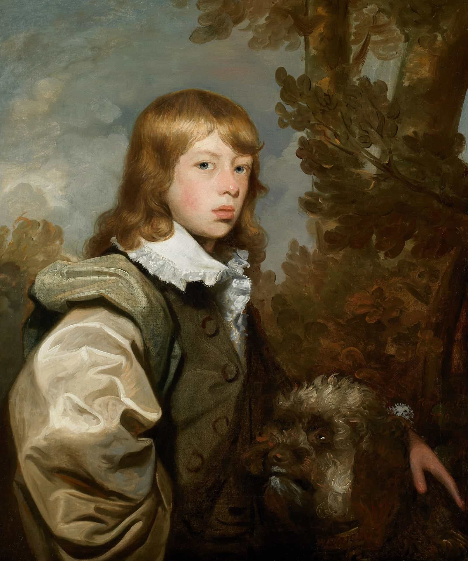 Portrait Of James Ward by Gilbert Stuart