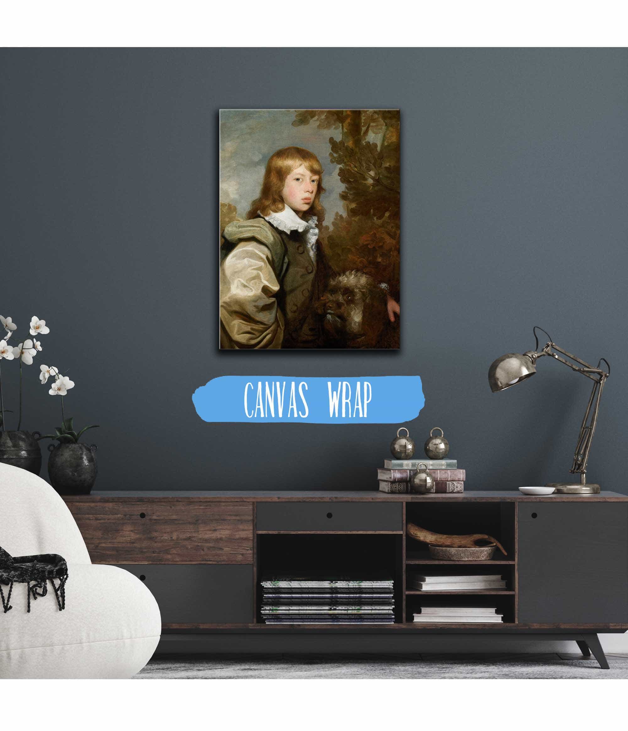 Portrait Of James Ward by Gilbert Stuart - Image 3