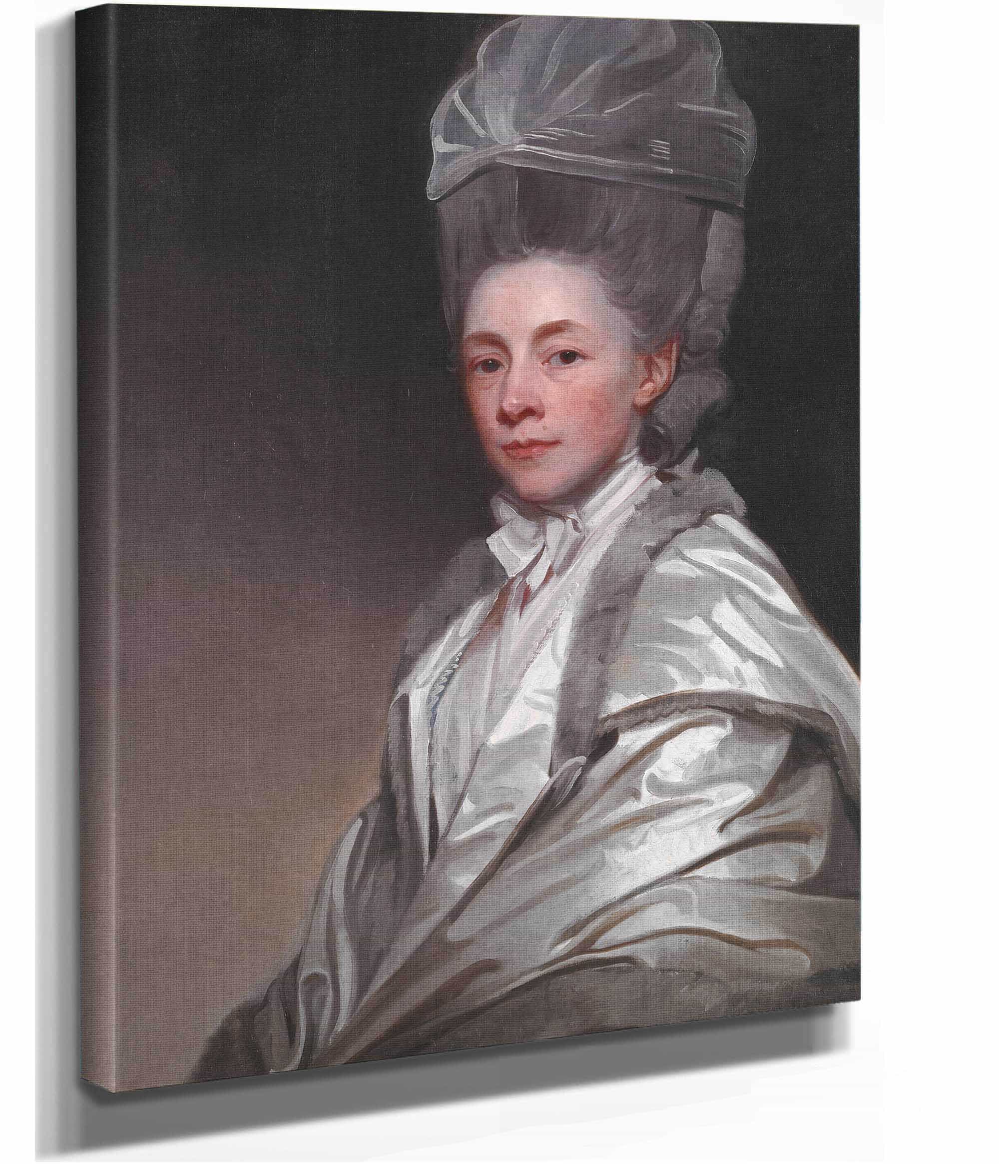 Portrait Of Jane Dawkes Robinson by George Romney - Image 2