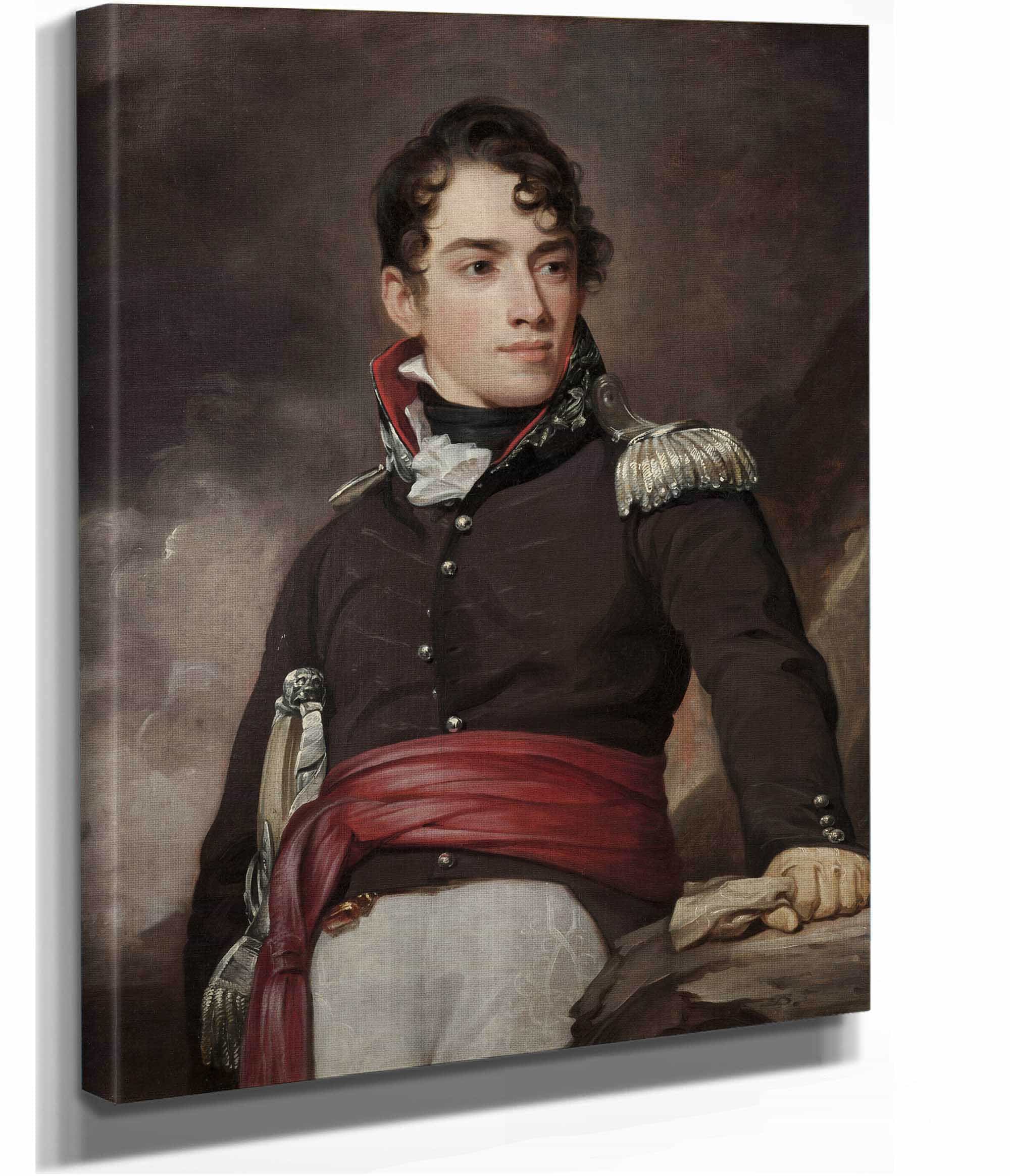 Portrait Of Jean Terford David by Thomas Sully - Image 2