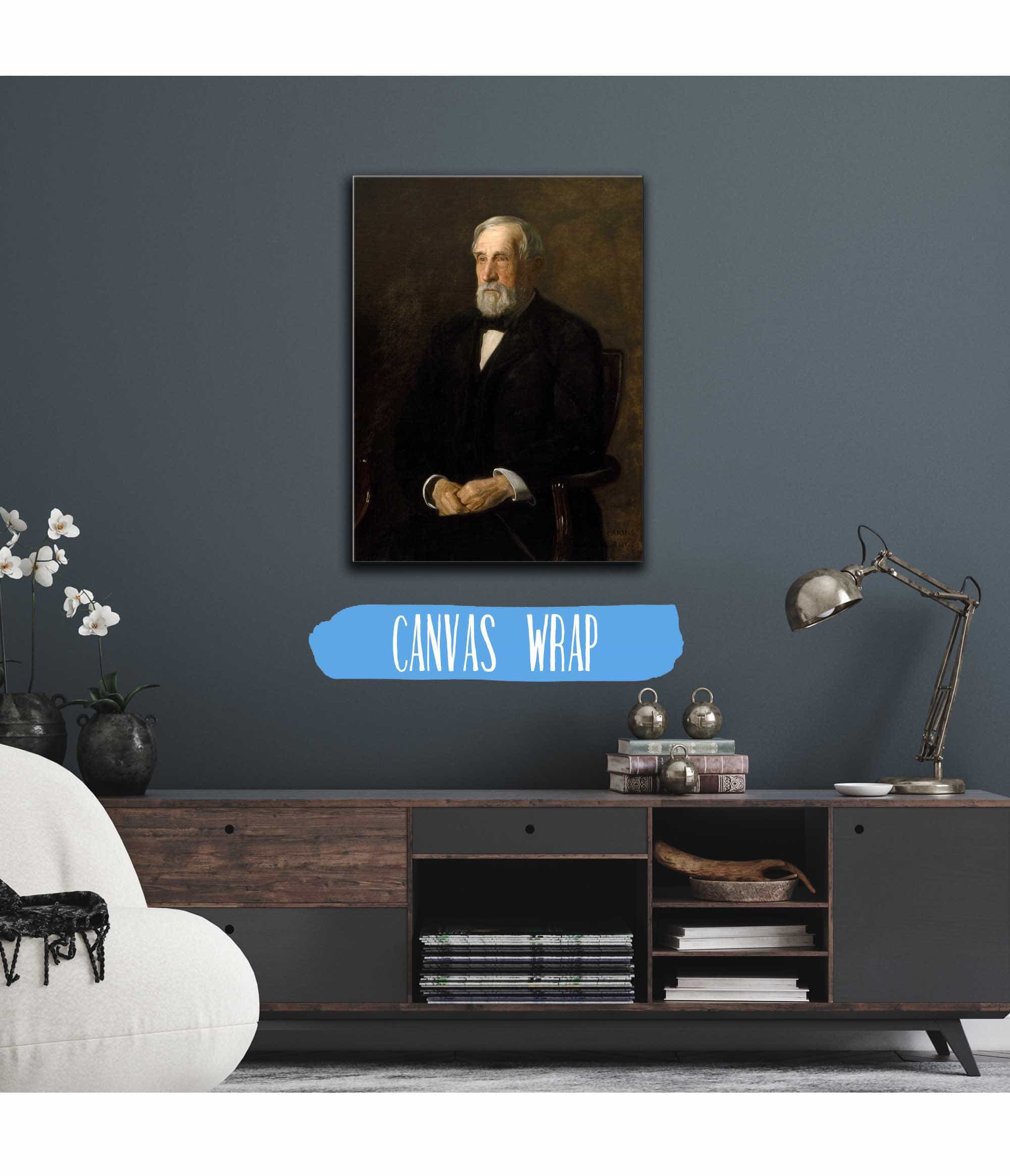 Portrait Of John B Gest by Thomas Eakins - Image 3
