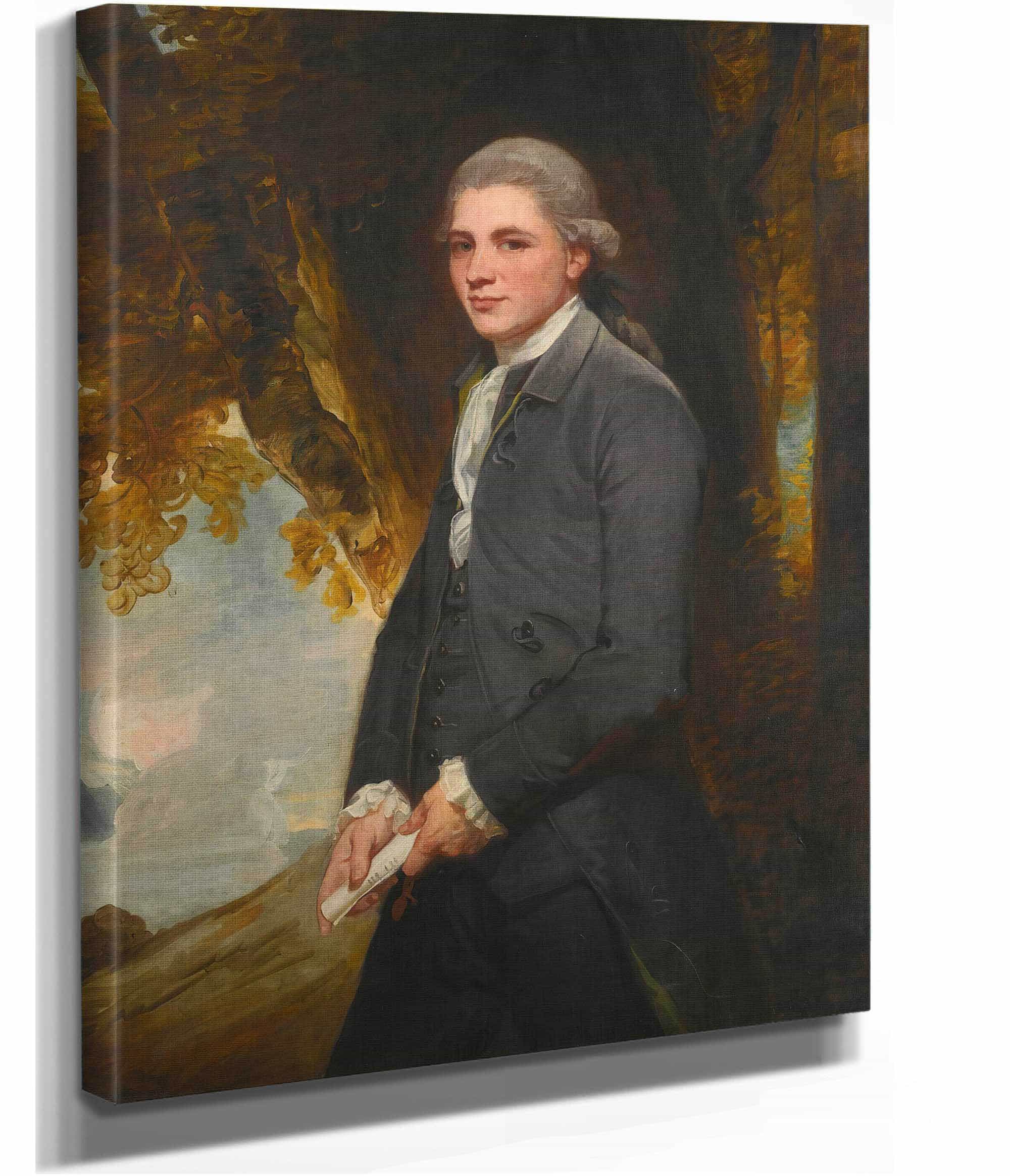 Portrait Of John Redhead by George Romney - Image 2