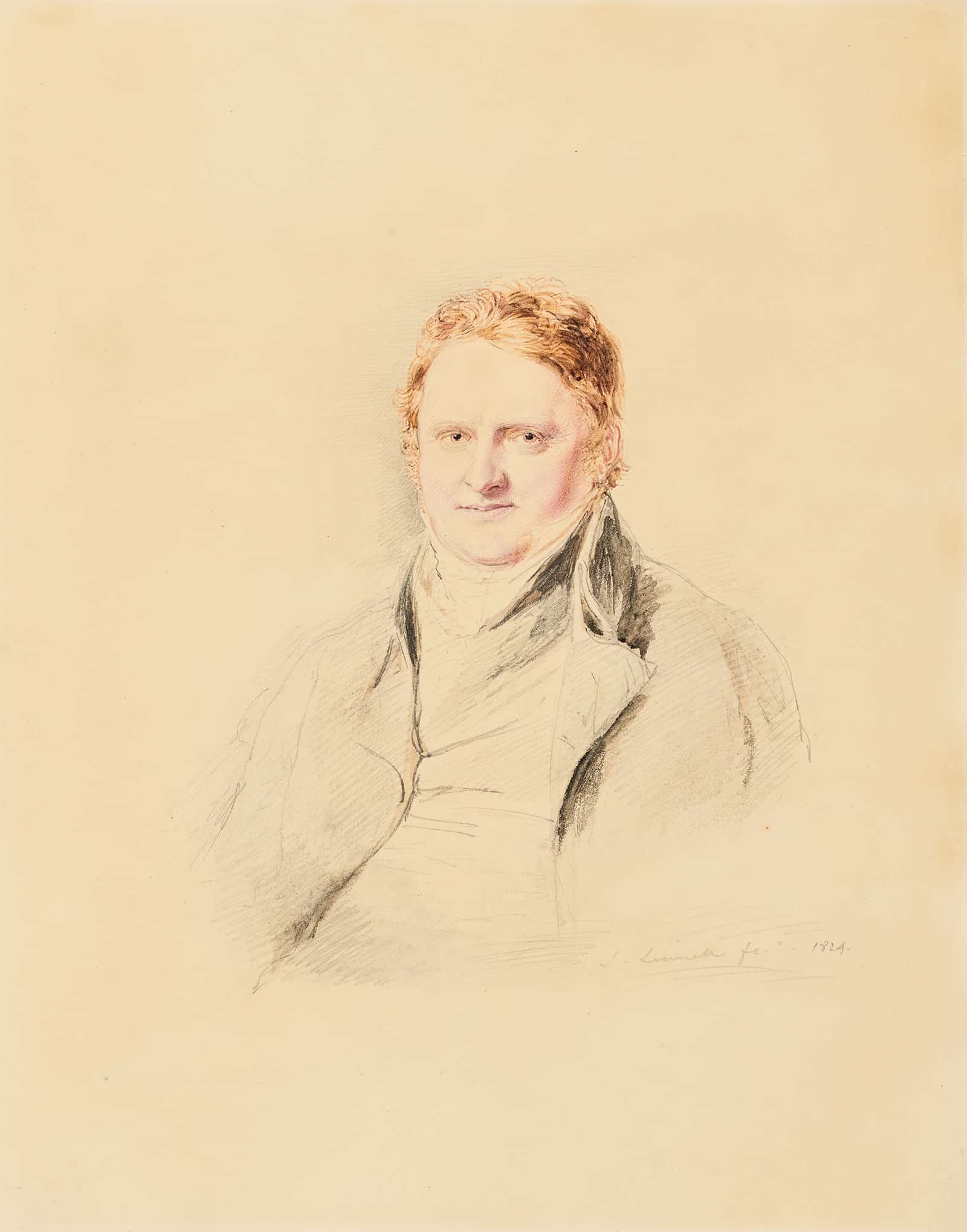 Portrait Of John Varley by John Linnell - Image 2