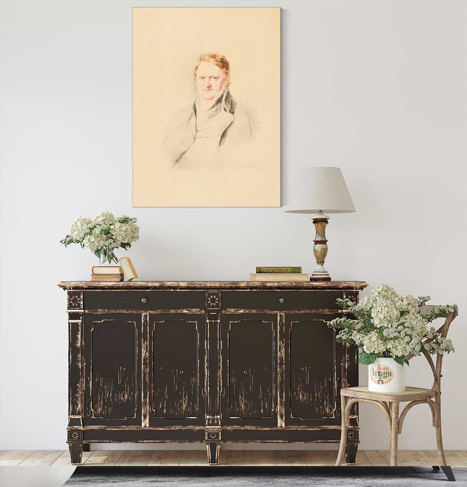Portrait Of John Varley by John Linnell - Image 4