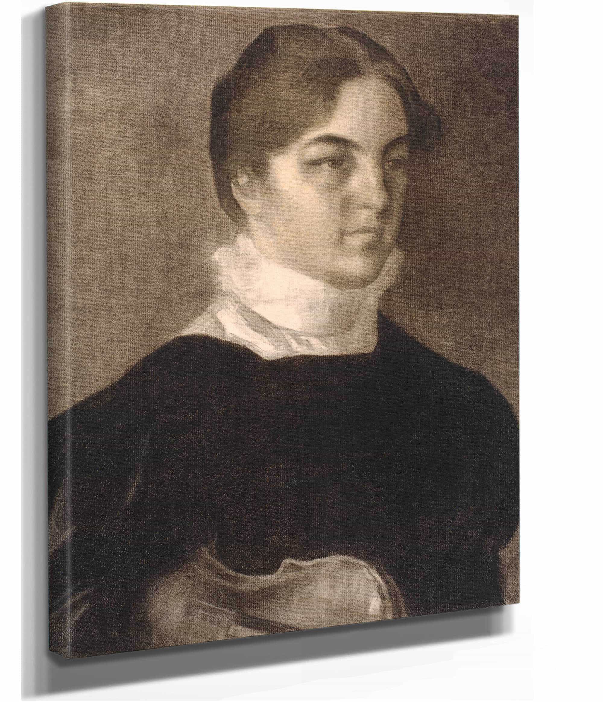Portrait Of Karen Bramsen by Vilhelm Hammershoi - Image 2