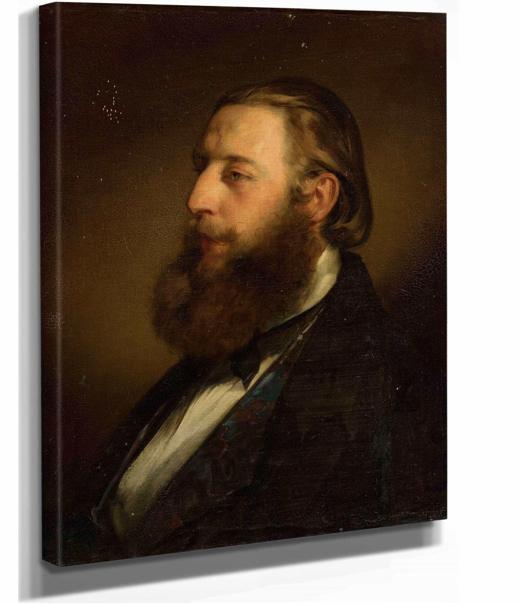 Portrait Of Konstanty Branicki by Friedrich Von Amerling - Image 4
