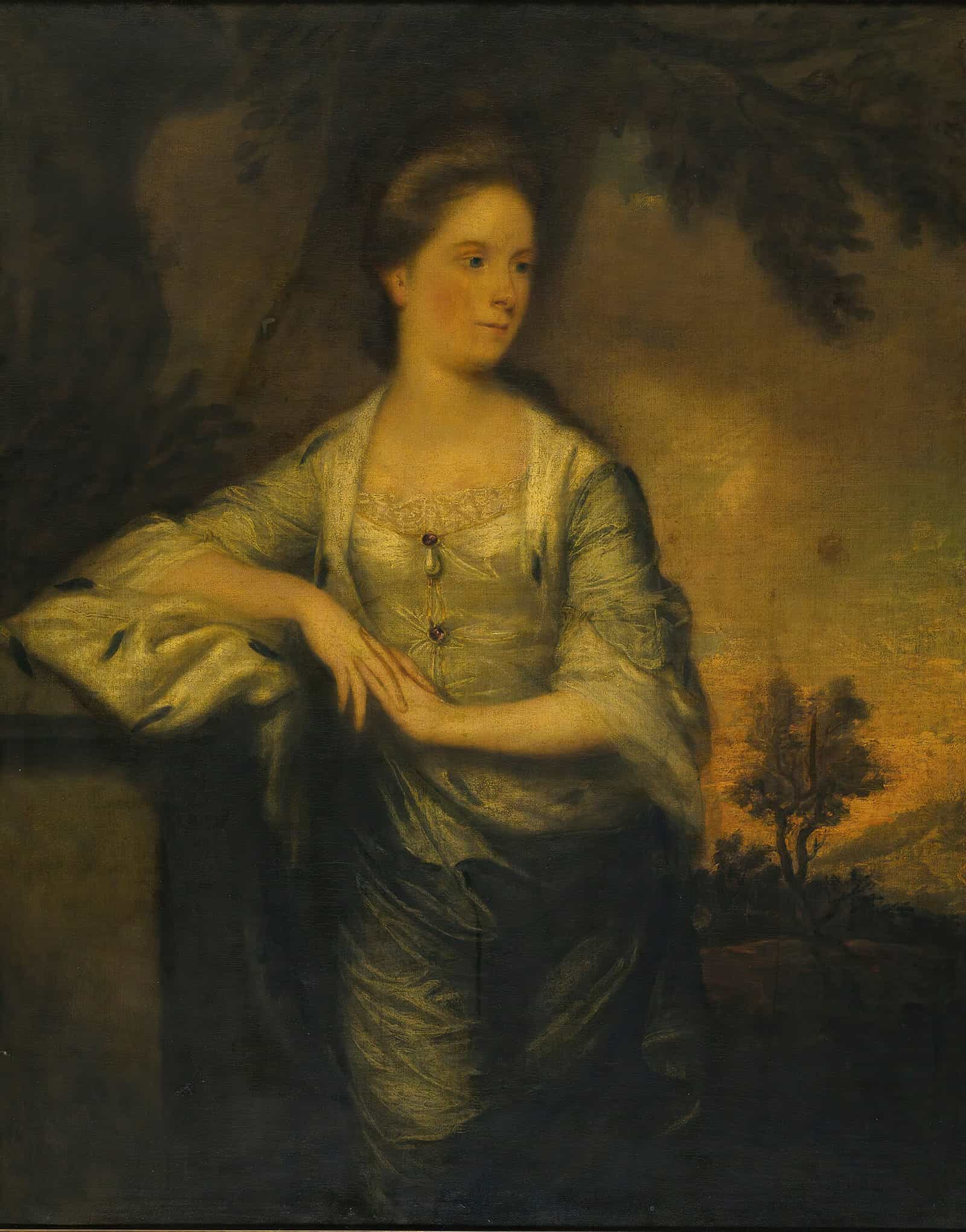 Portrait Of Lady Mary Crosbie by Sir Joshua Reynolds