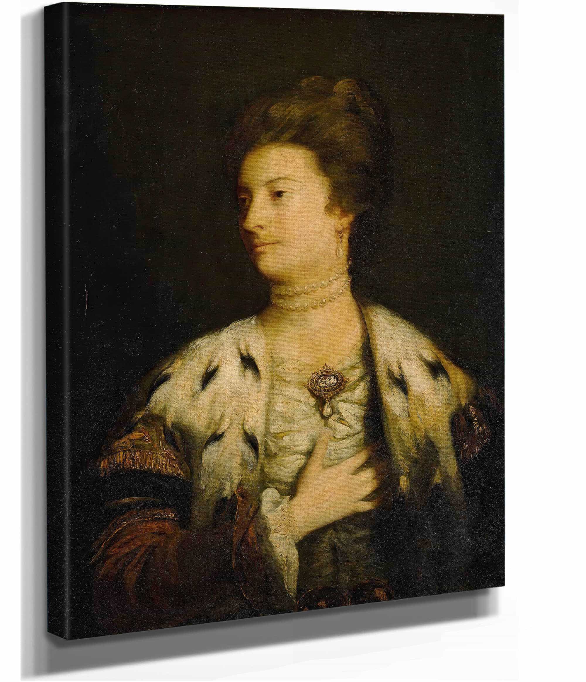 Portrait Of Lady Williams Wynn by Sir Joshua Reynolds - Image 2