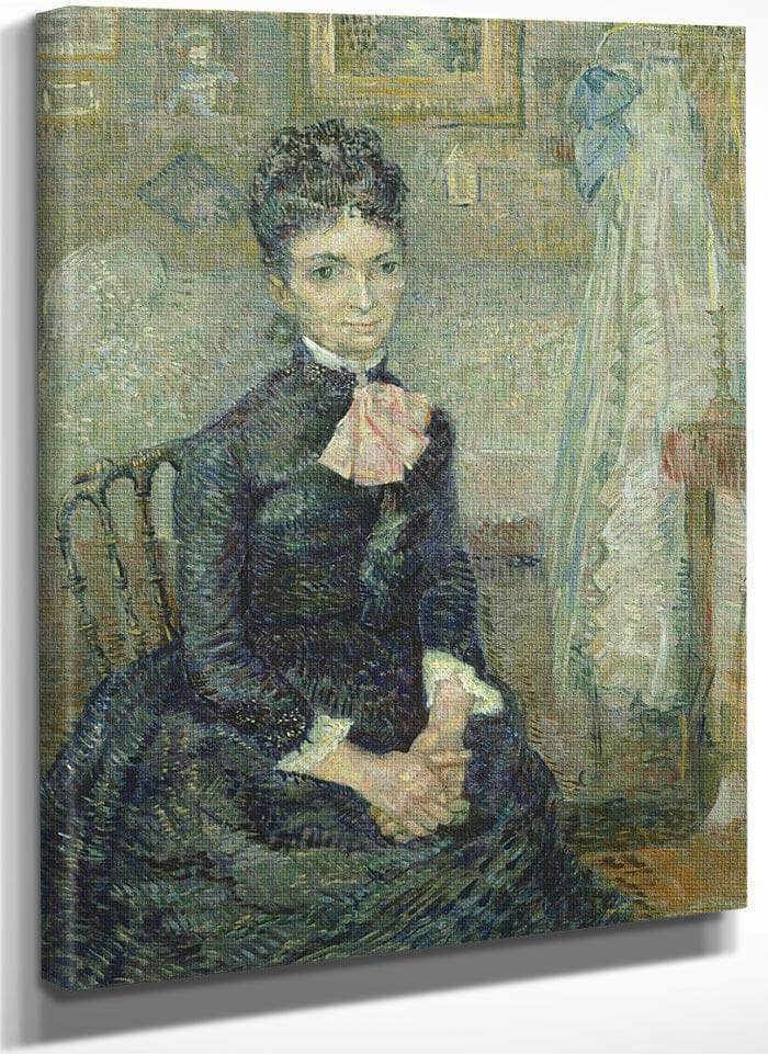 Portrait Of Leonie Rose Charbuy Davy By Vincent Van Gogh