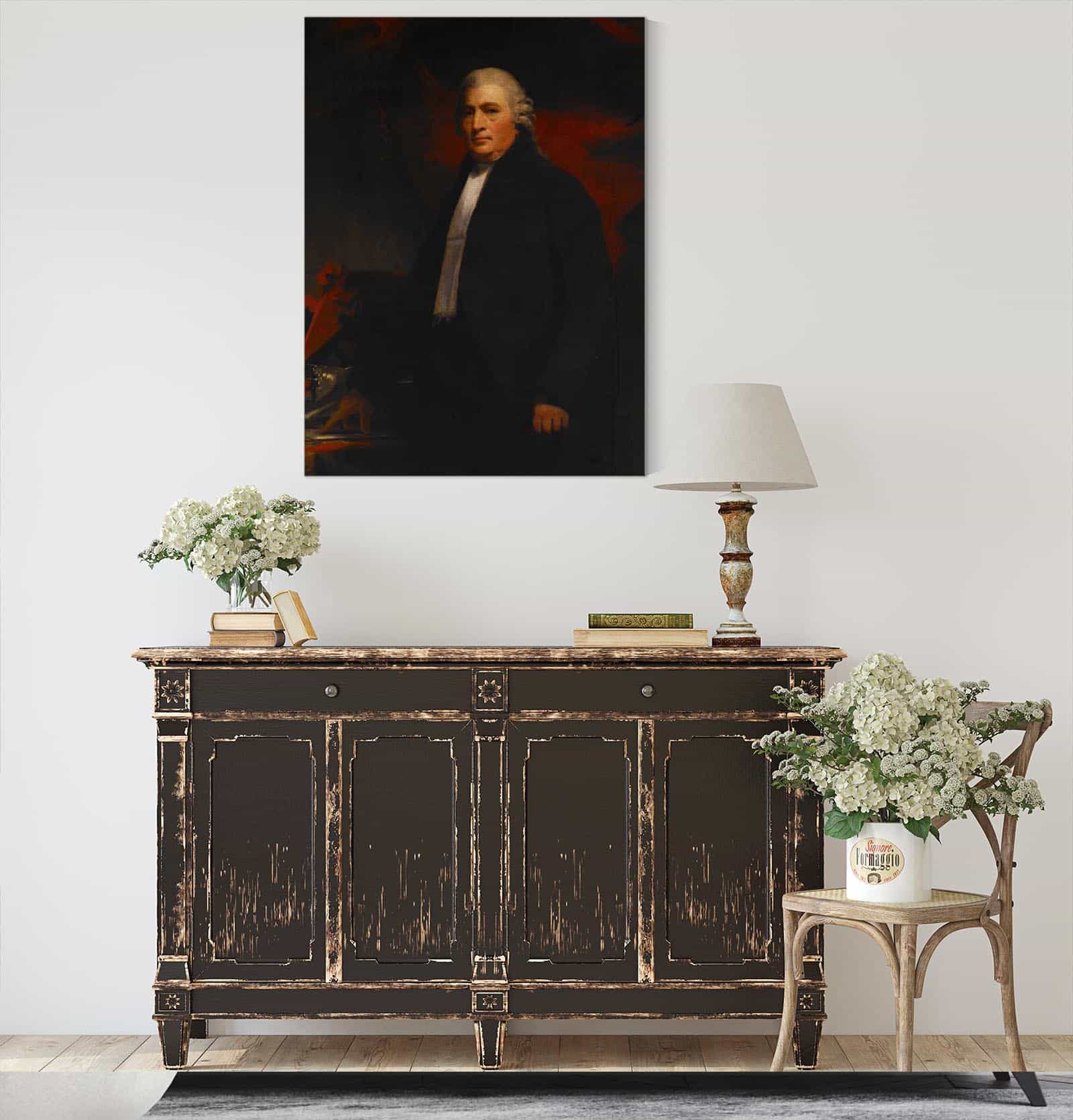 Portrait Of Lord Robert Blair by Sir Henry Raeburn - Image 4