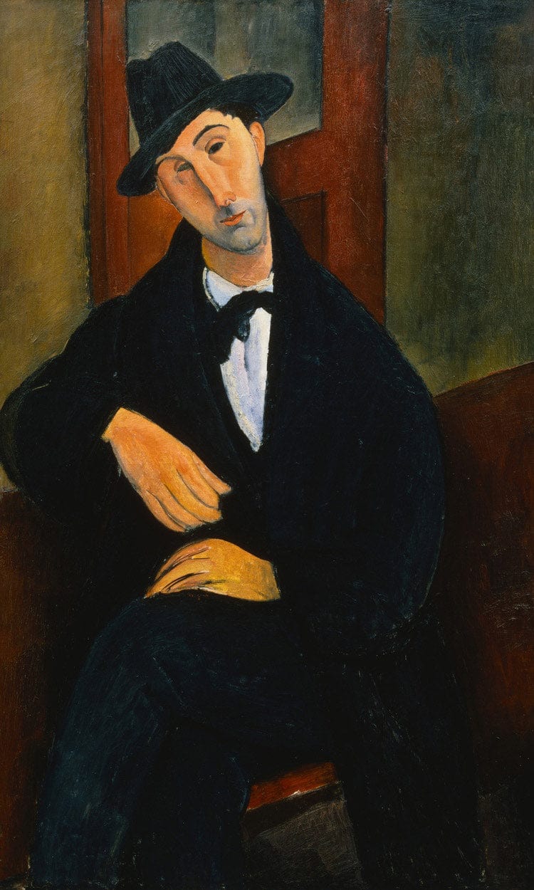 Portrait Of Mario By Amedeo Modigliani - Image 6
