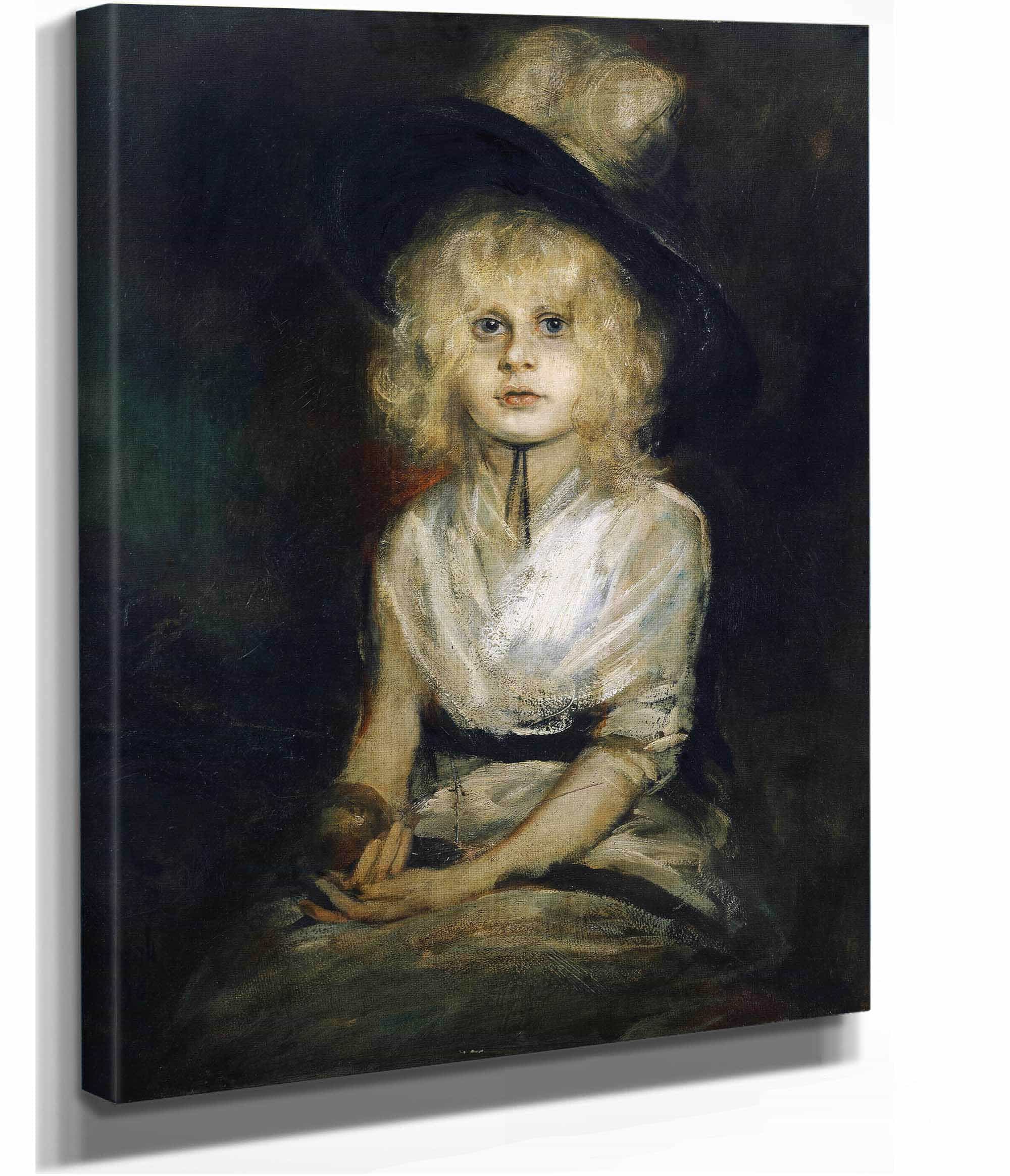 Portrait Of Marion Lenbach by Franz Von Lenbach - Image 2