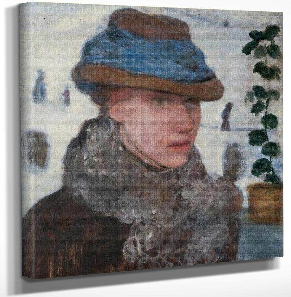 Portrait Of Martha Vogeler By Paula Modersohn Becker - Image 3