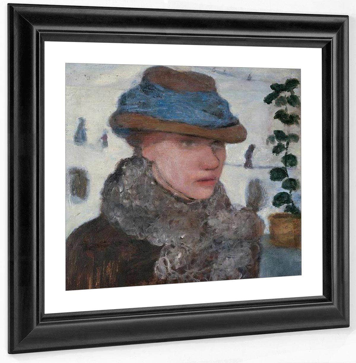 Portrait Of Martha Vogeler By Paula Modersohn Becker - Image 4