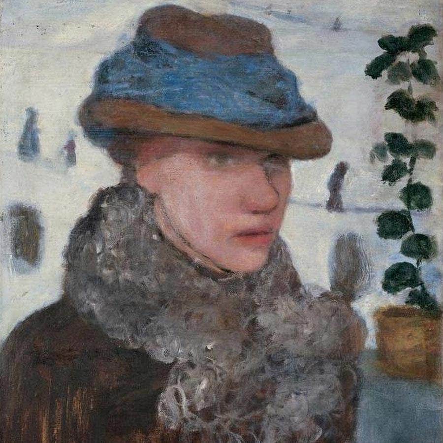Portrait Of Martha Vogeler By Paula Modersohn Becker - Image 5