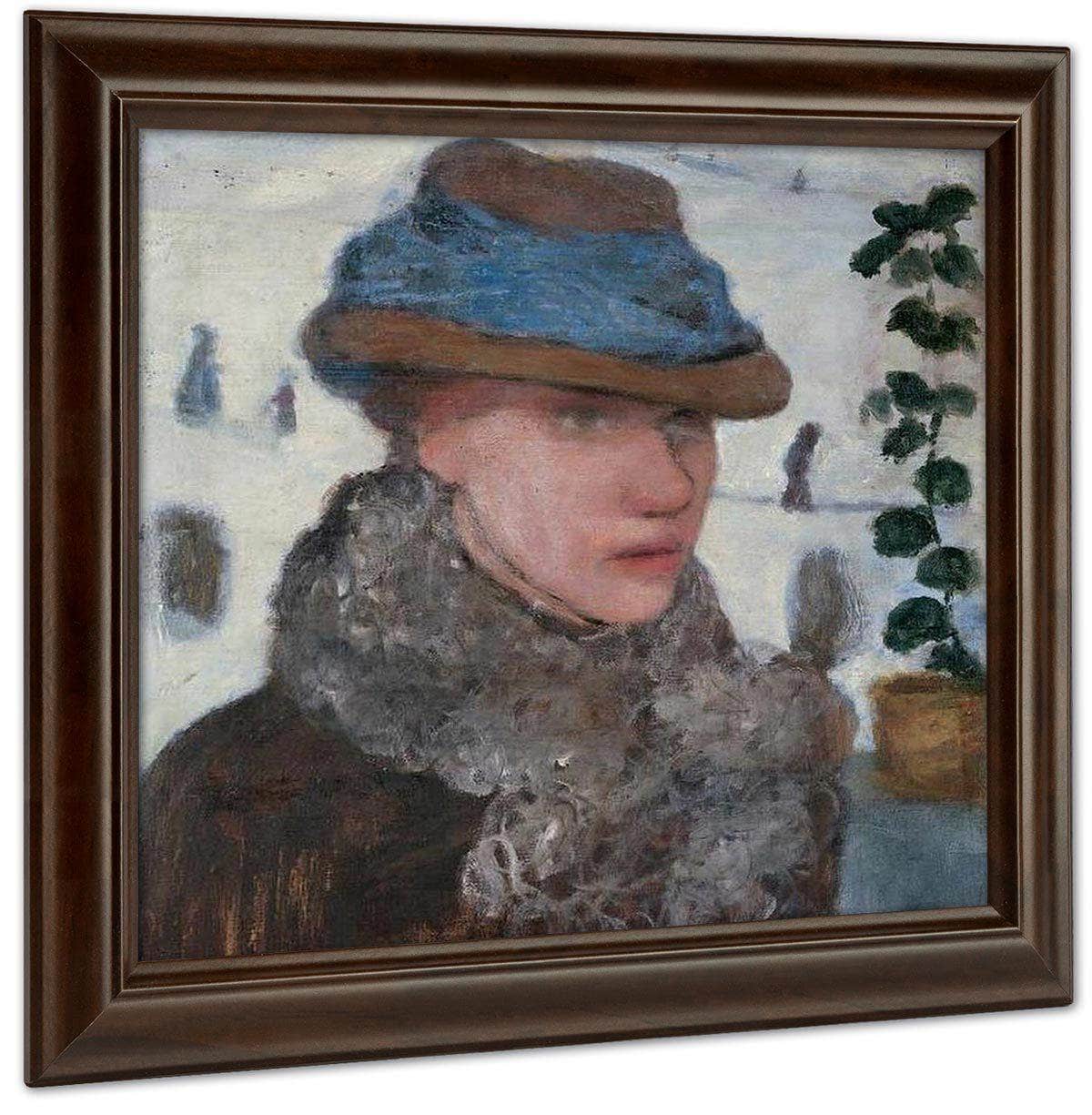 Portrait Of Martha Vogeler By Paula Modersohn Becker - Image 6