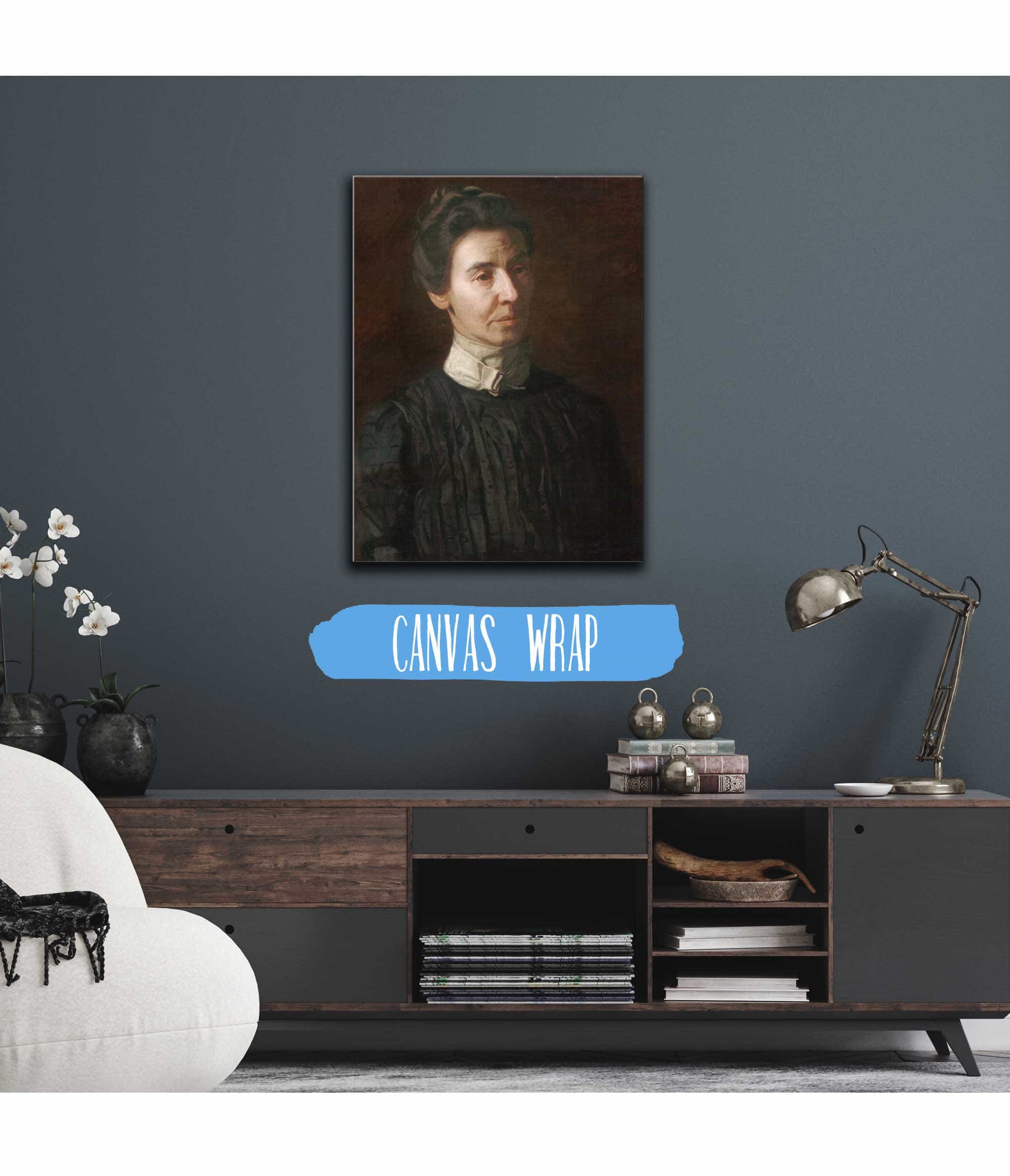 Portrait Of Mary Adeline Williams by Thomas Eakins - Image 3